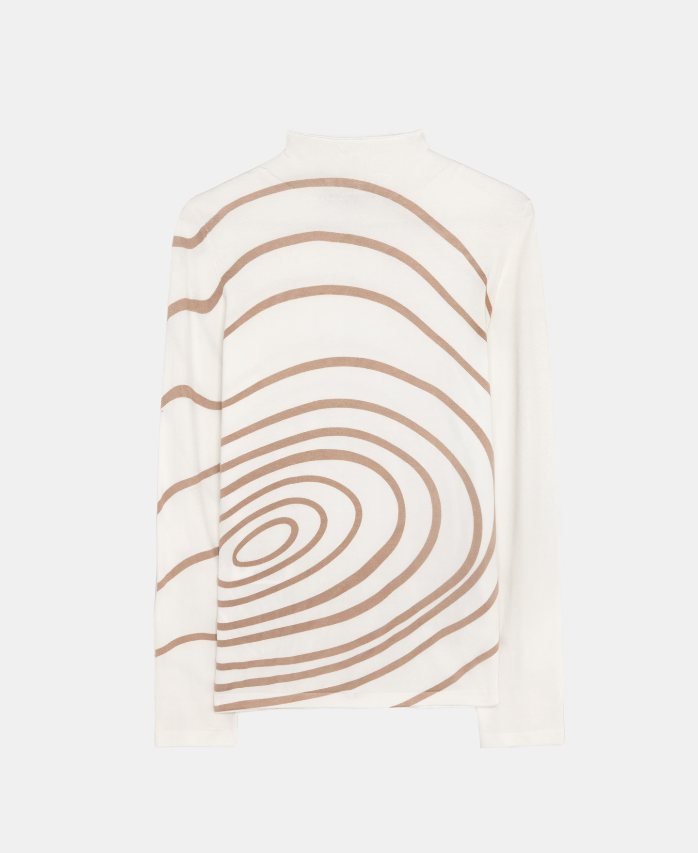 Jersey espiral en viscosa y nylon image number 5