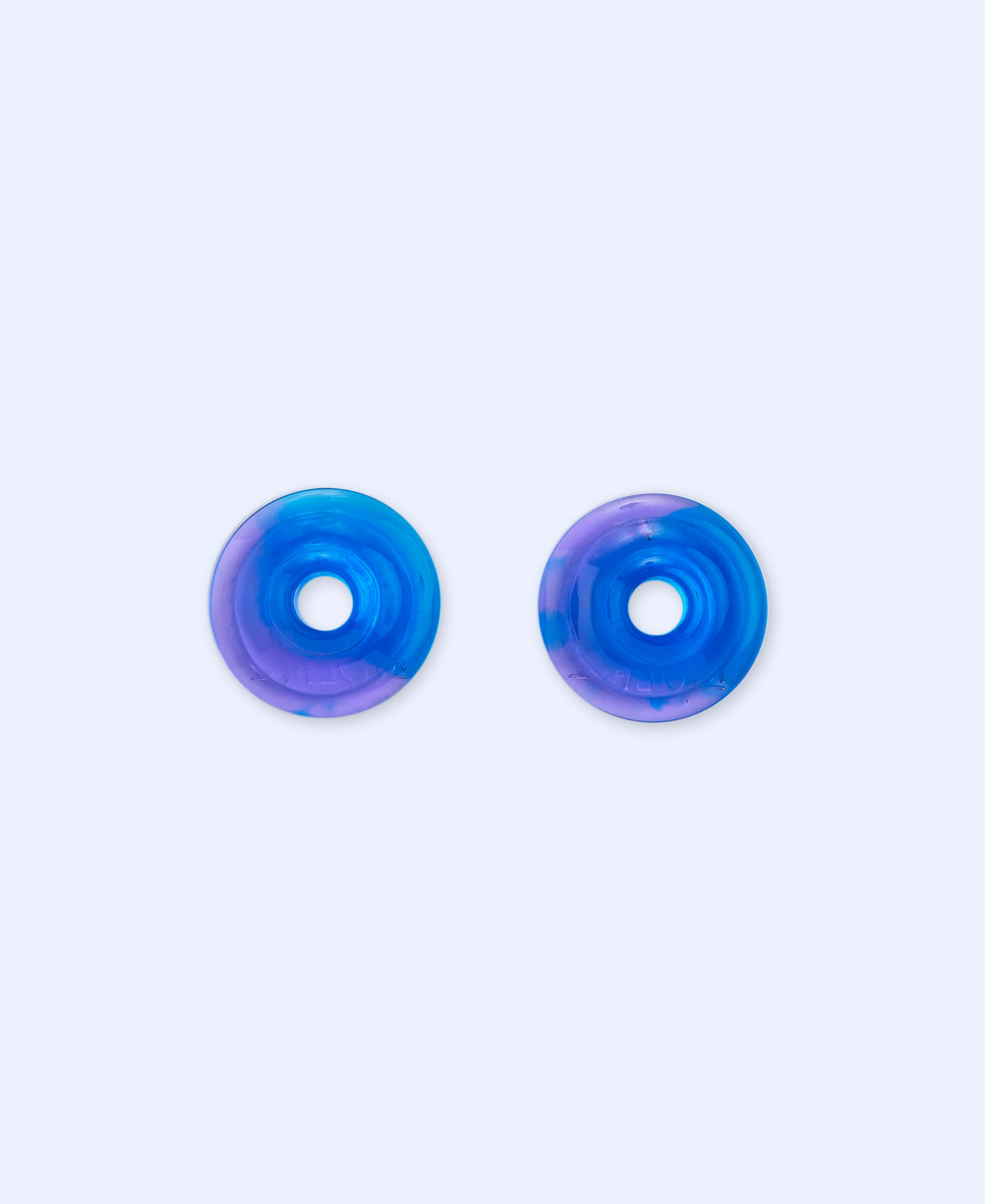 Pendientes circulares en resina image number 0