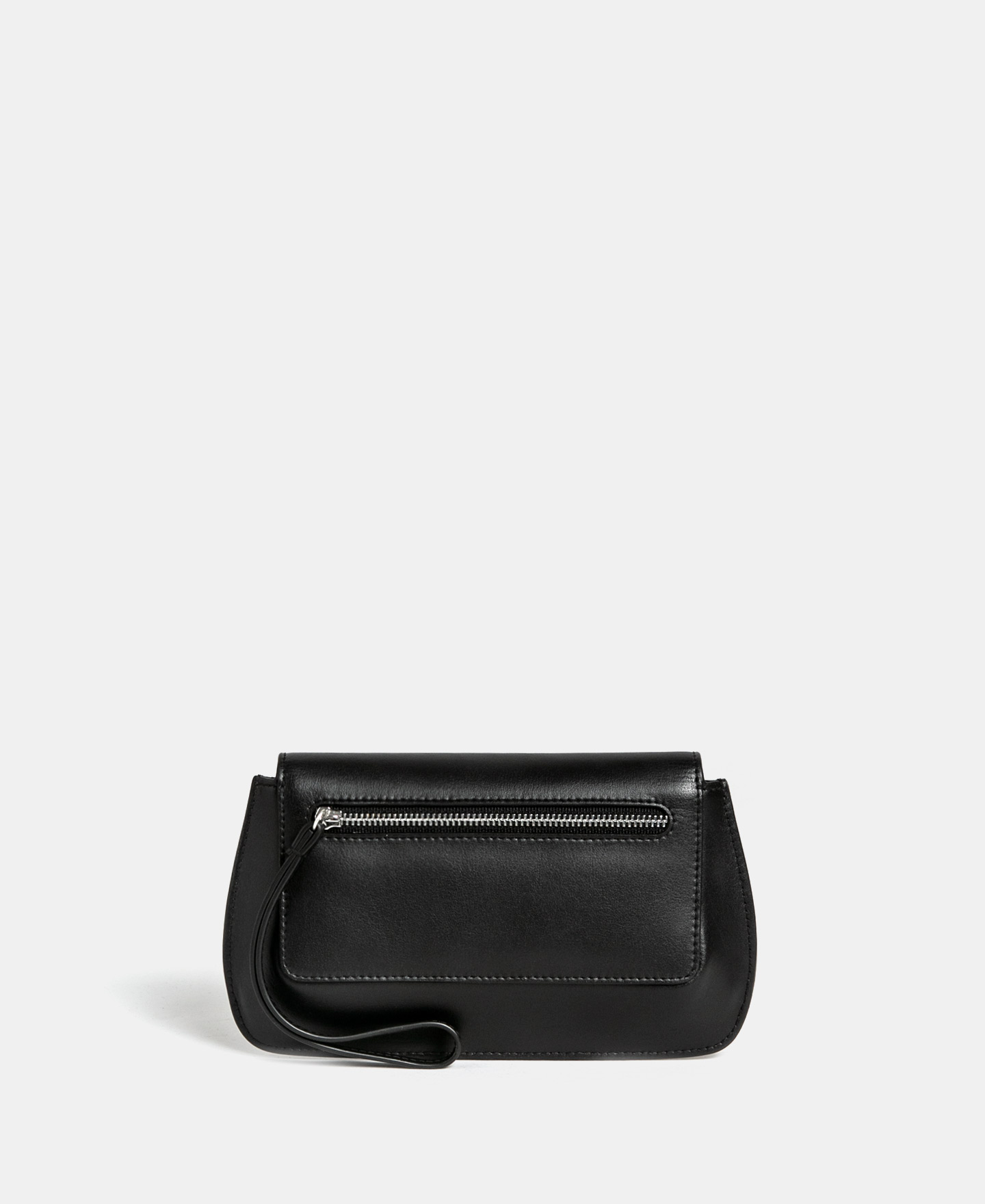 Vachetta leather clutch image number 1