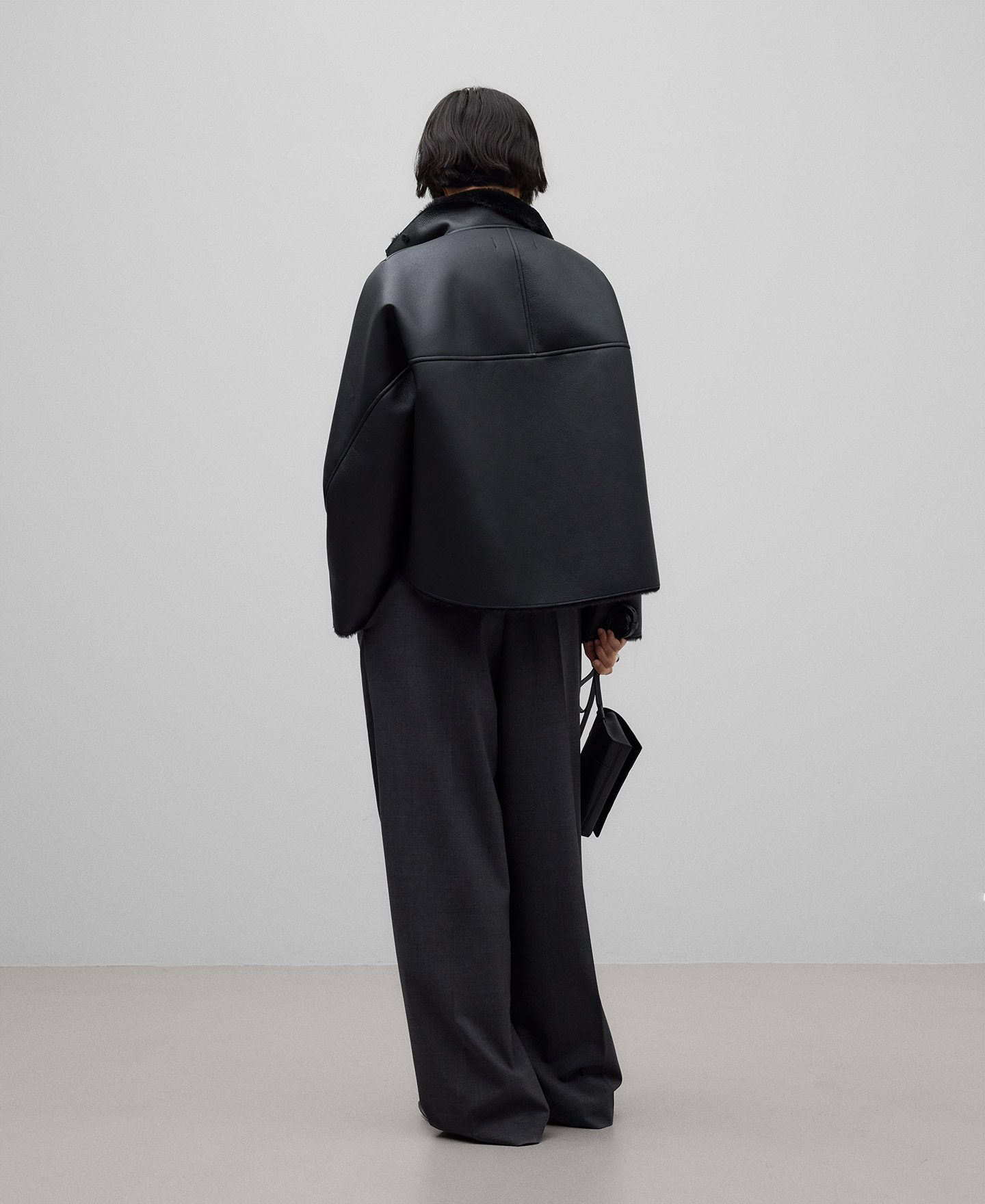 Abrigo corto Piel No Piel mujer image number 2