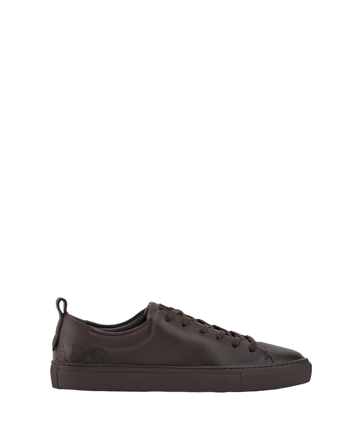 Zapatilla piel responsable marr&oacute;n hombre image number 0