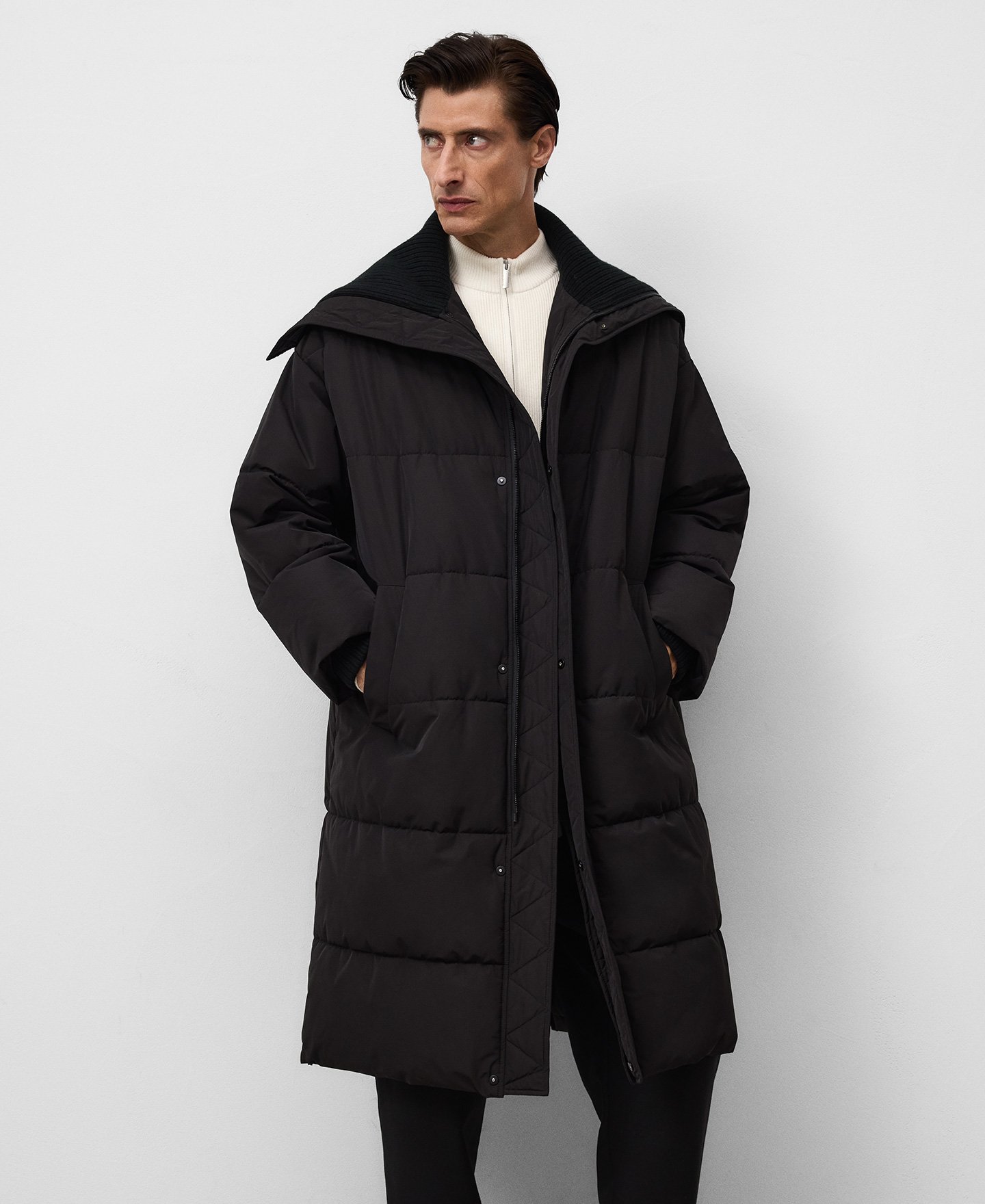 Manteau oversize matelassé pour homme image number 0