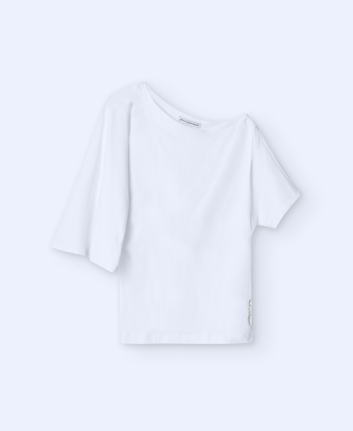 Japanese sleeve asymmetric t.-shirt image number 4
