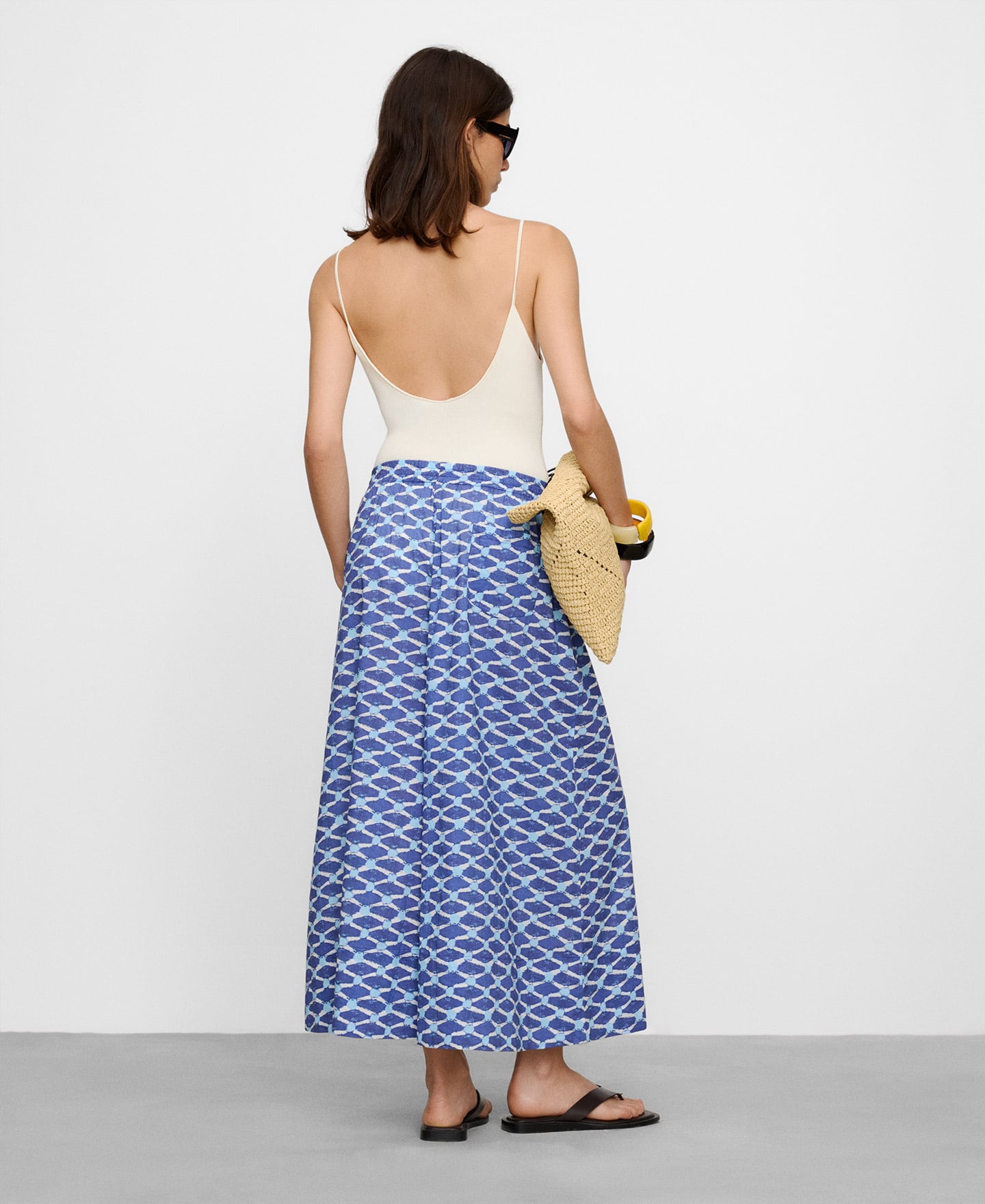 Pantal&oacute;n culotte estampado algod&oacute;n image number 2