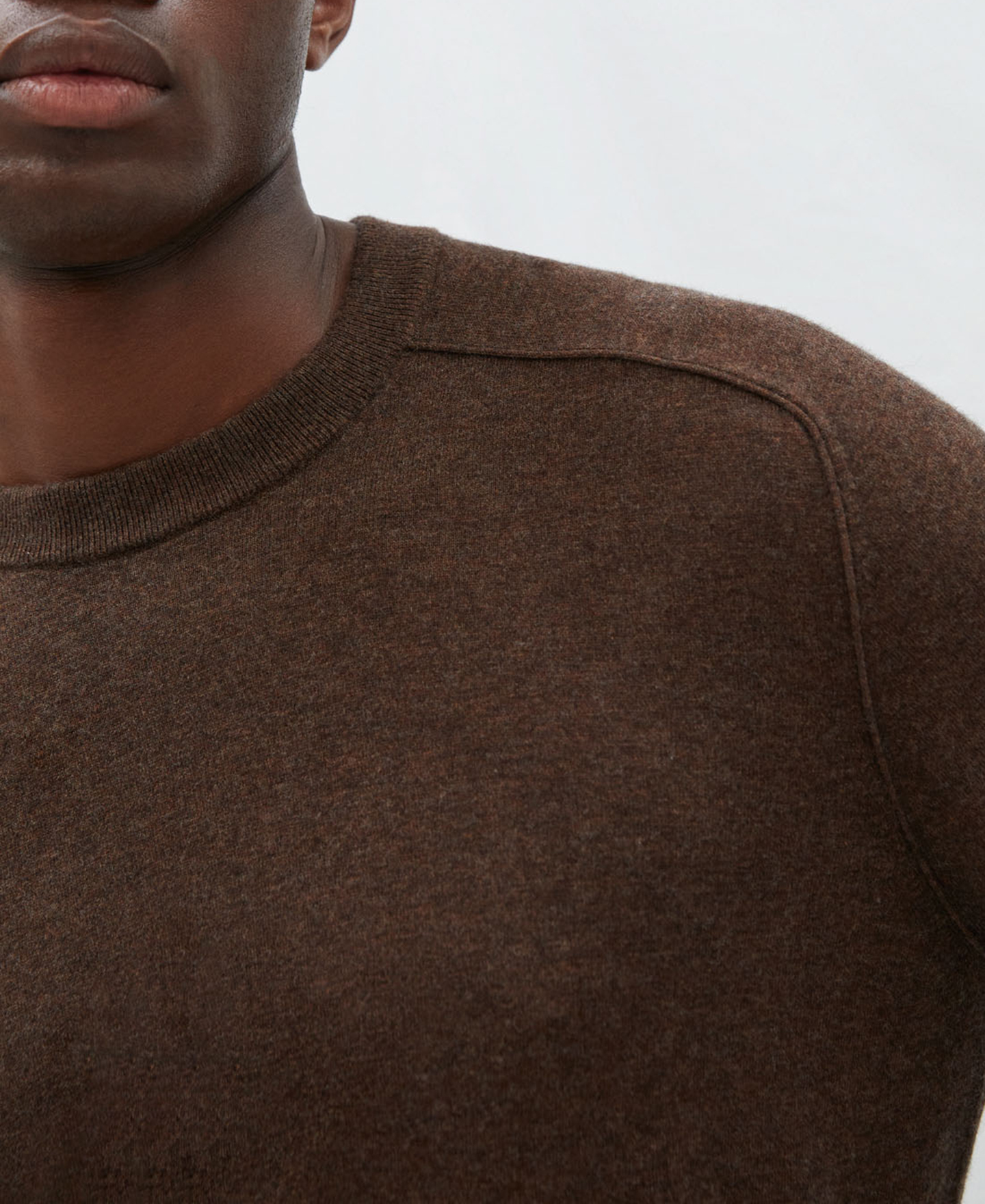 Merino wool and cotton sweater image number 3