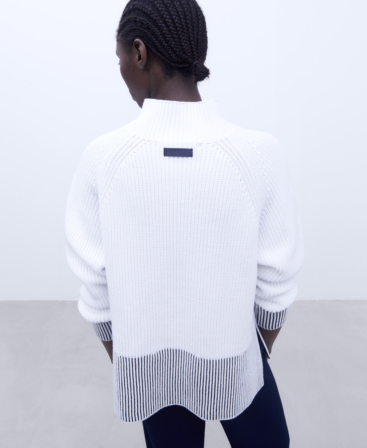 Perkins collar sweater image number 2