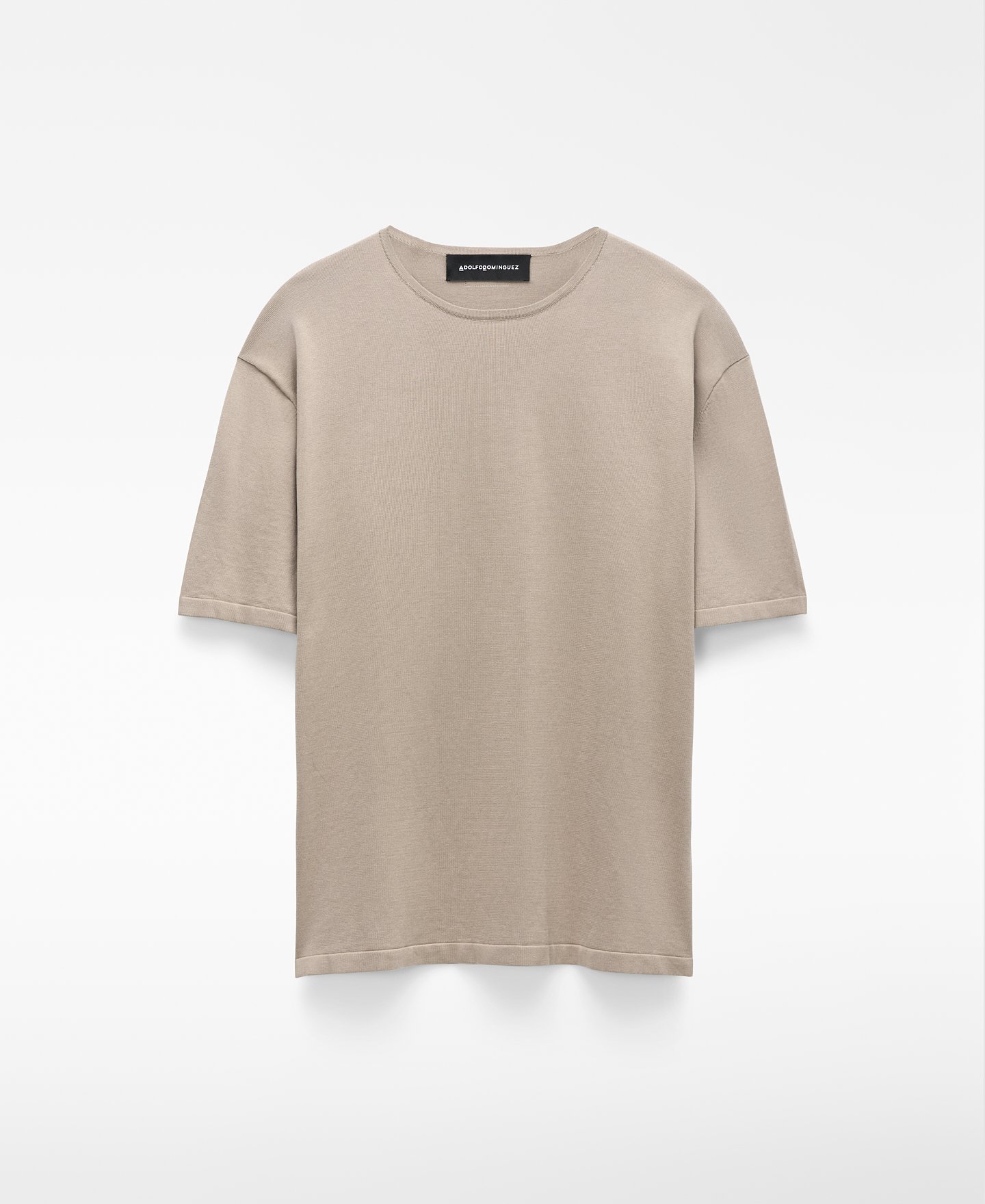 Short sleeve knit T-shirt image number 0