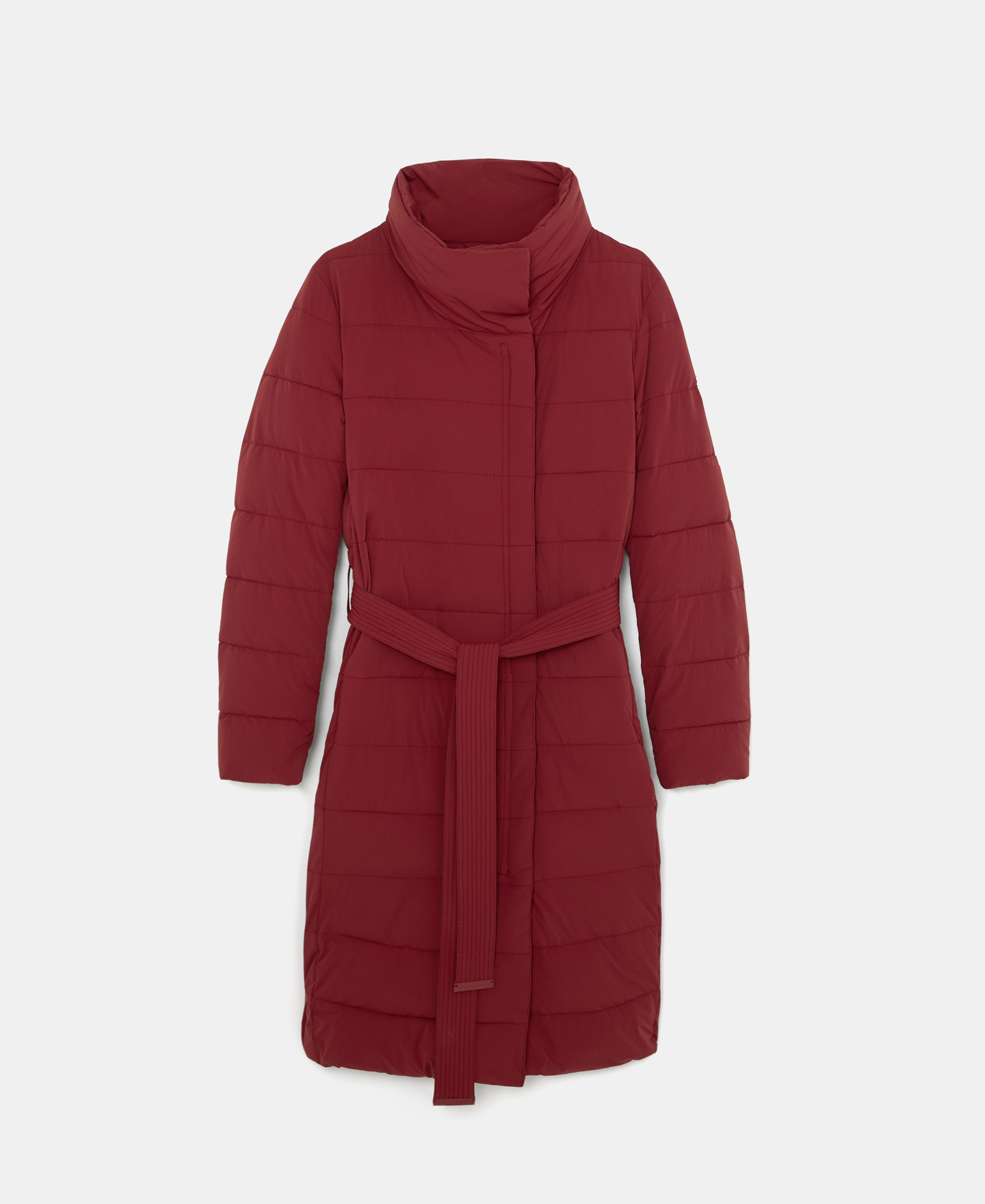 Nylon padded jacket image number 4