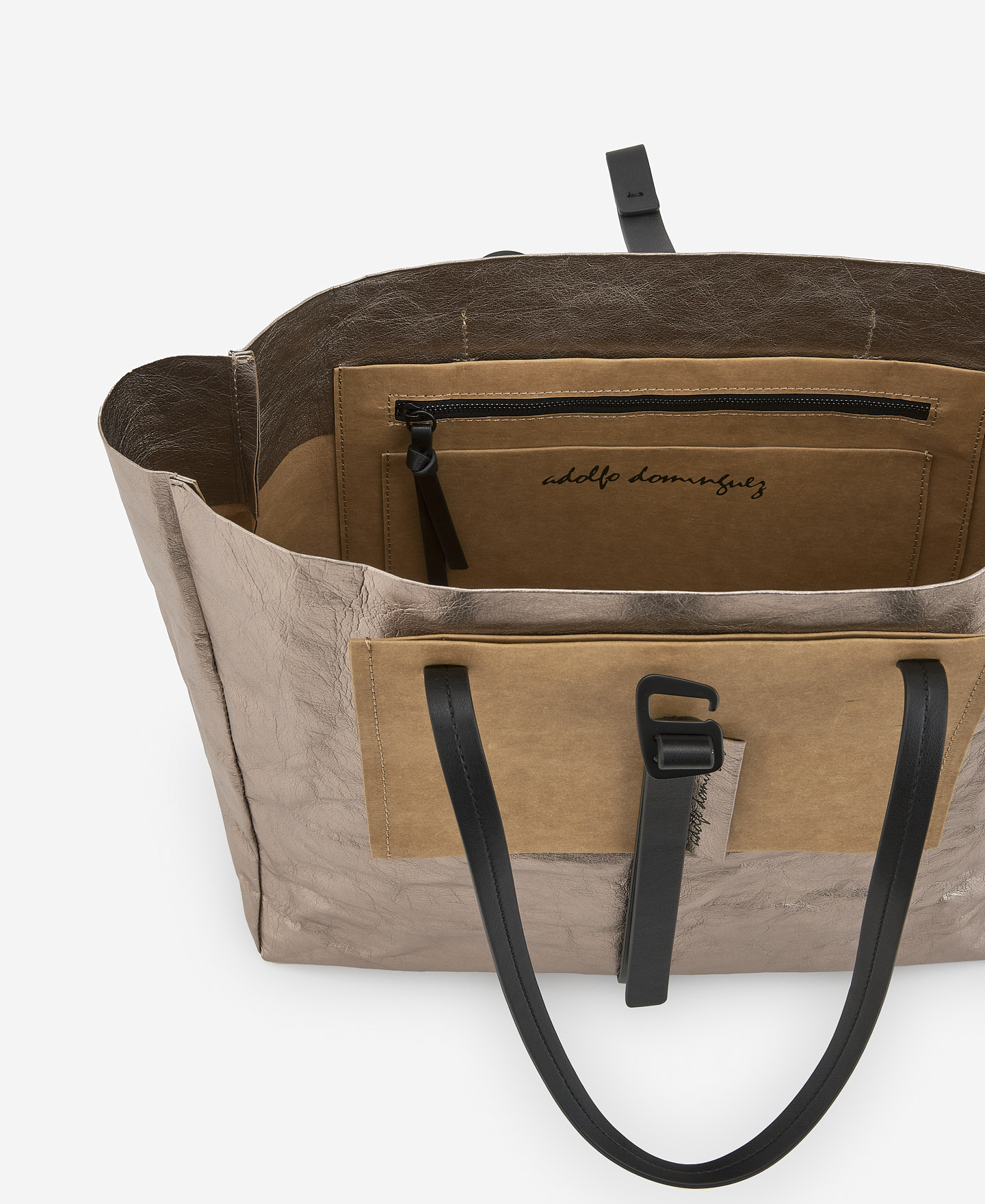 Sac cabas horizontal en papier imperméable image number 3
