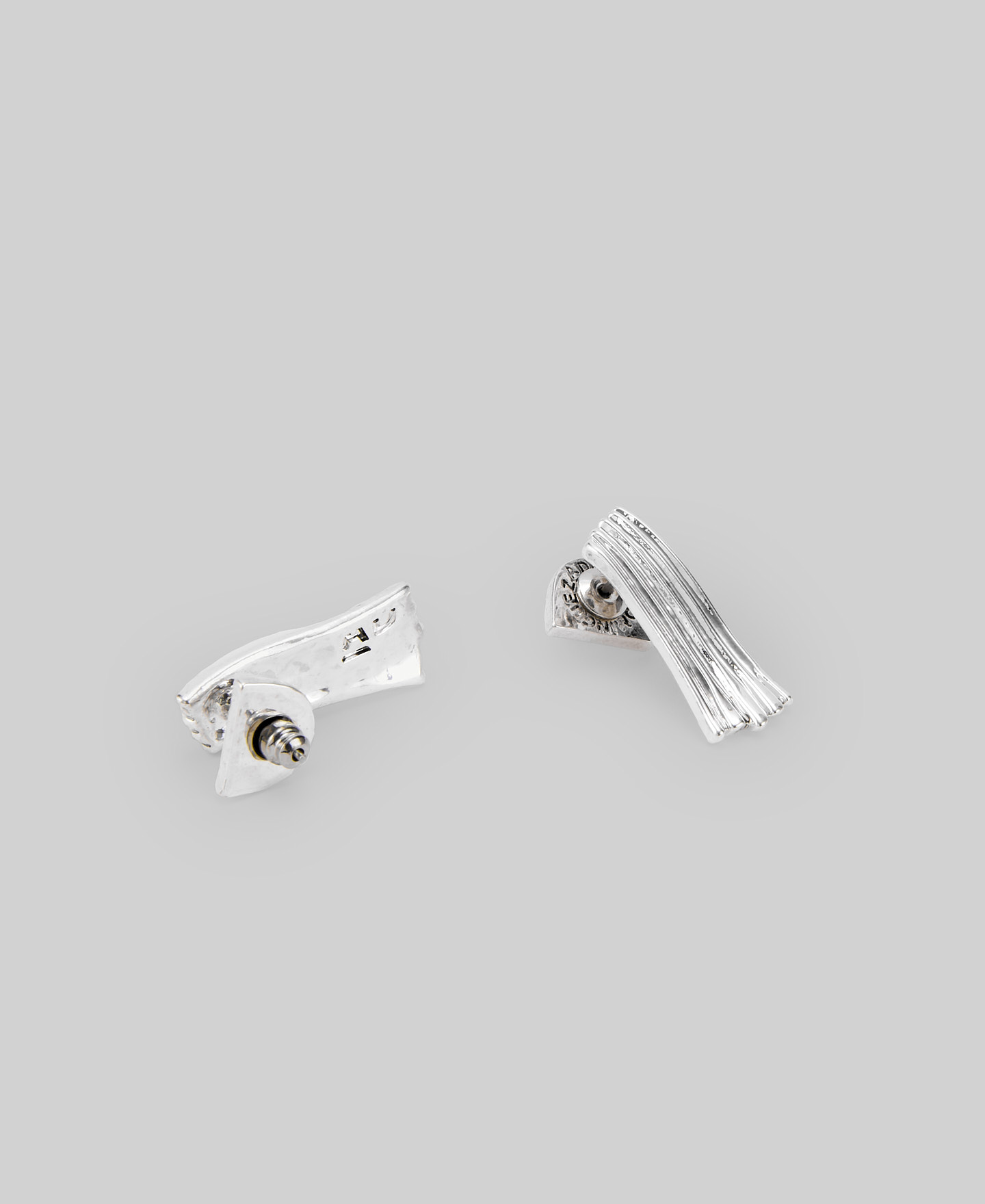 Boucles d'oreilles métal brique pour femme image number 2