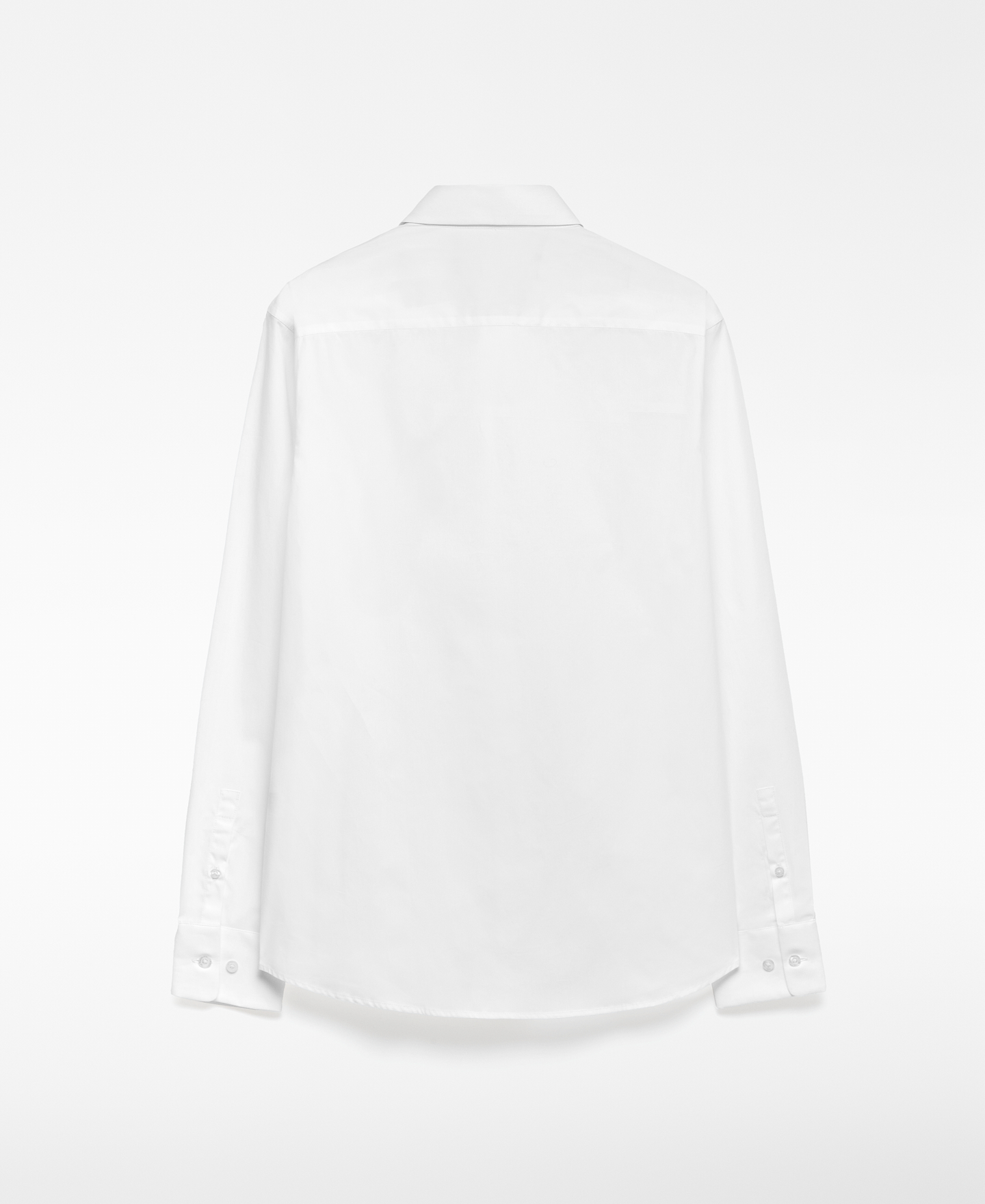 Chemise slim fit &agrave; col italien homme image number 1