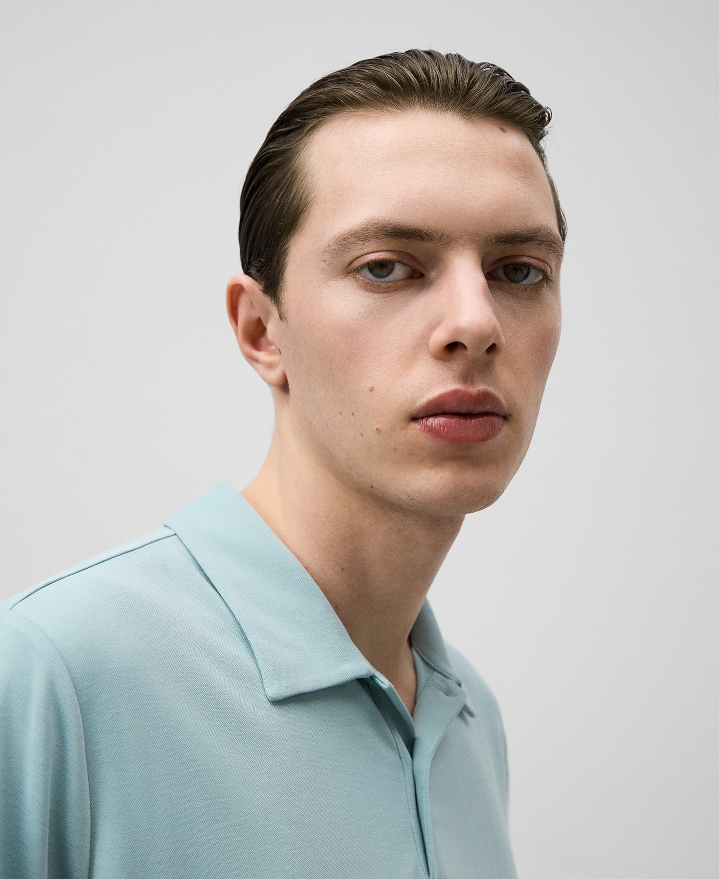 Responsible modal polo shirt man image number 3