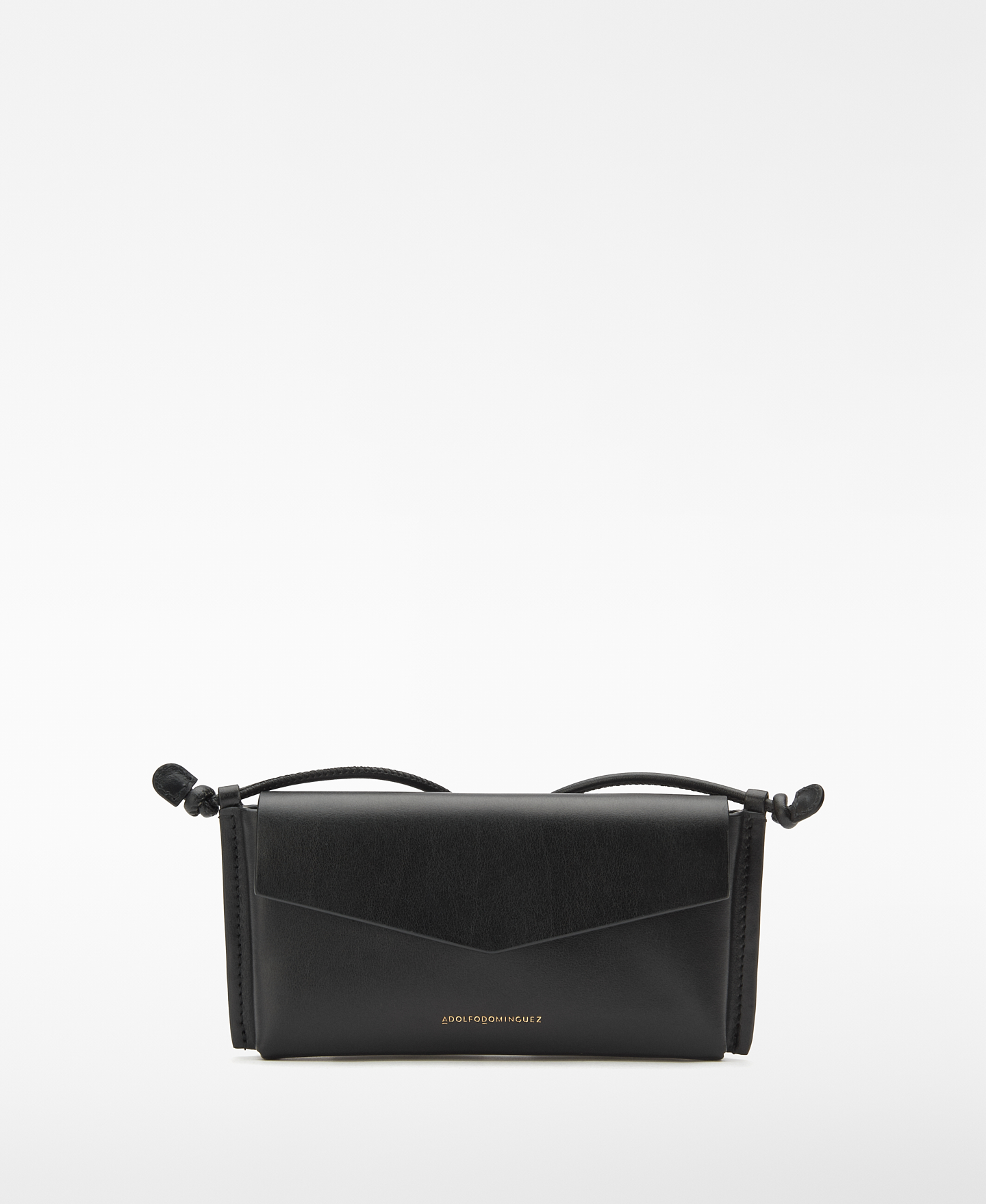 Leather horizontal phone holder woman image number 0