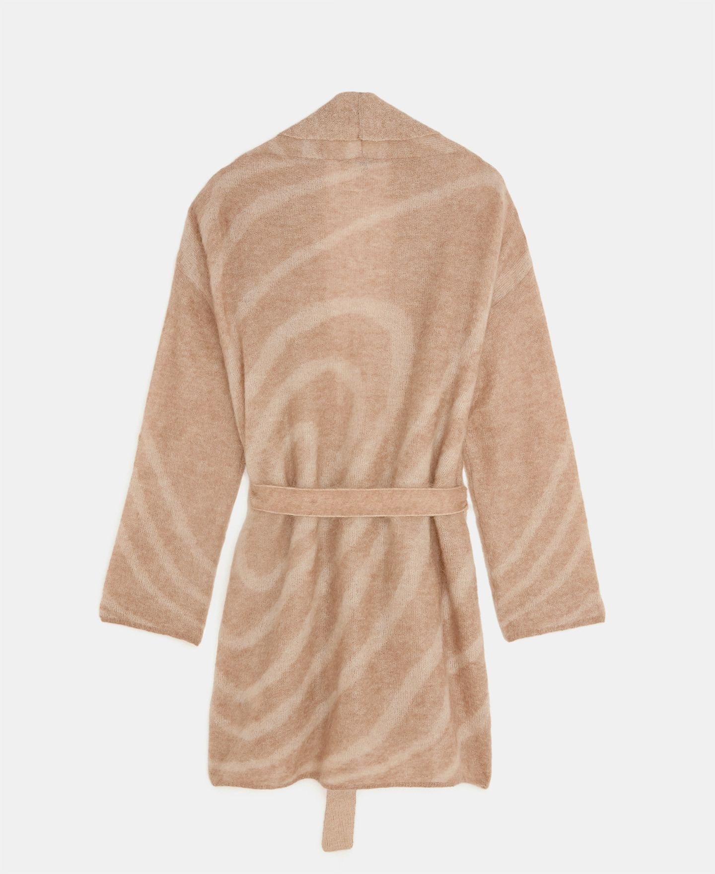 Spiral motif mohair jacket image number 5
