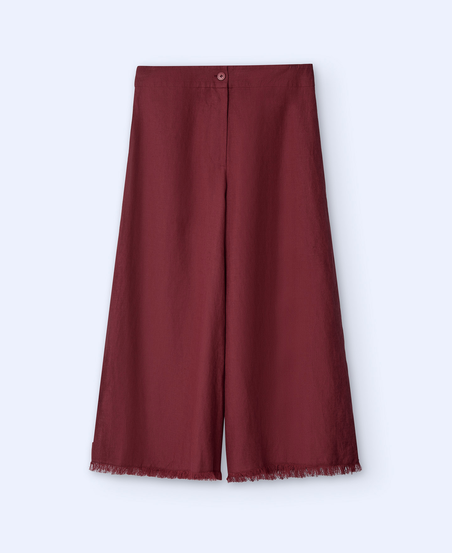 European linen palazzo trousers image number 4