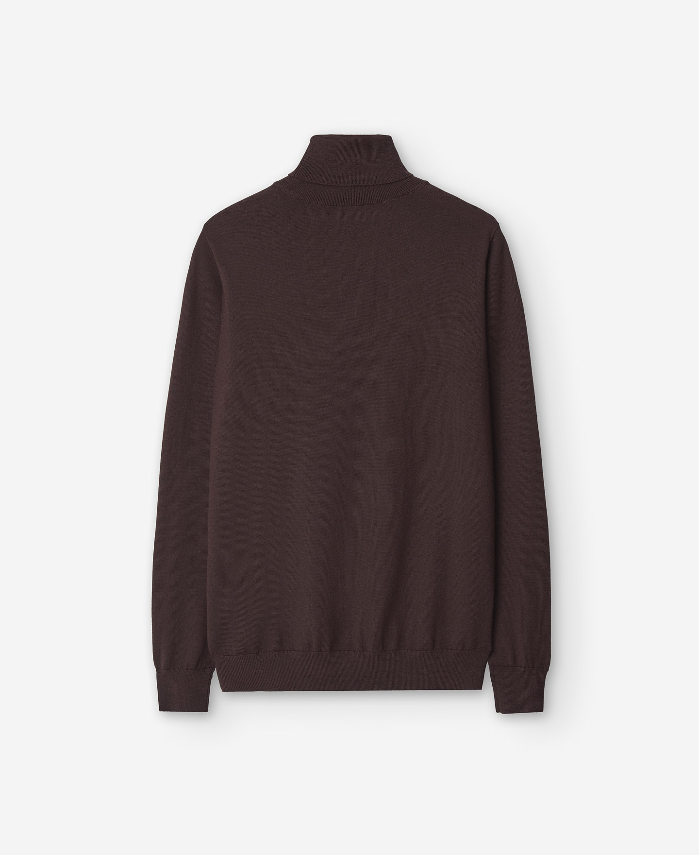 Merino wool turtleneck sweater for men image number 5