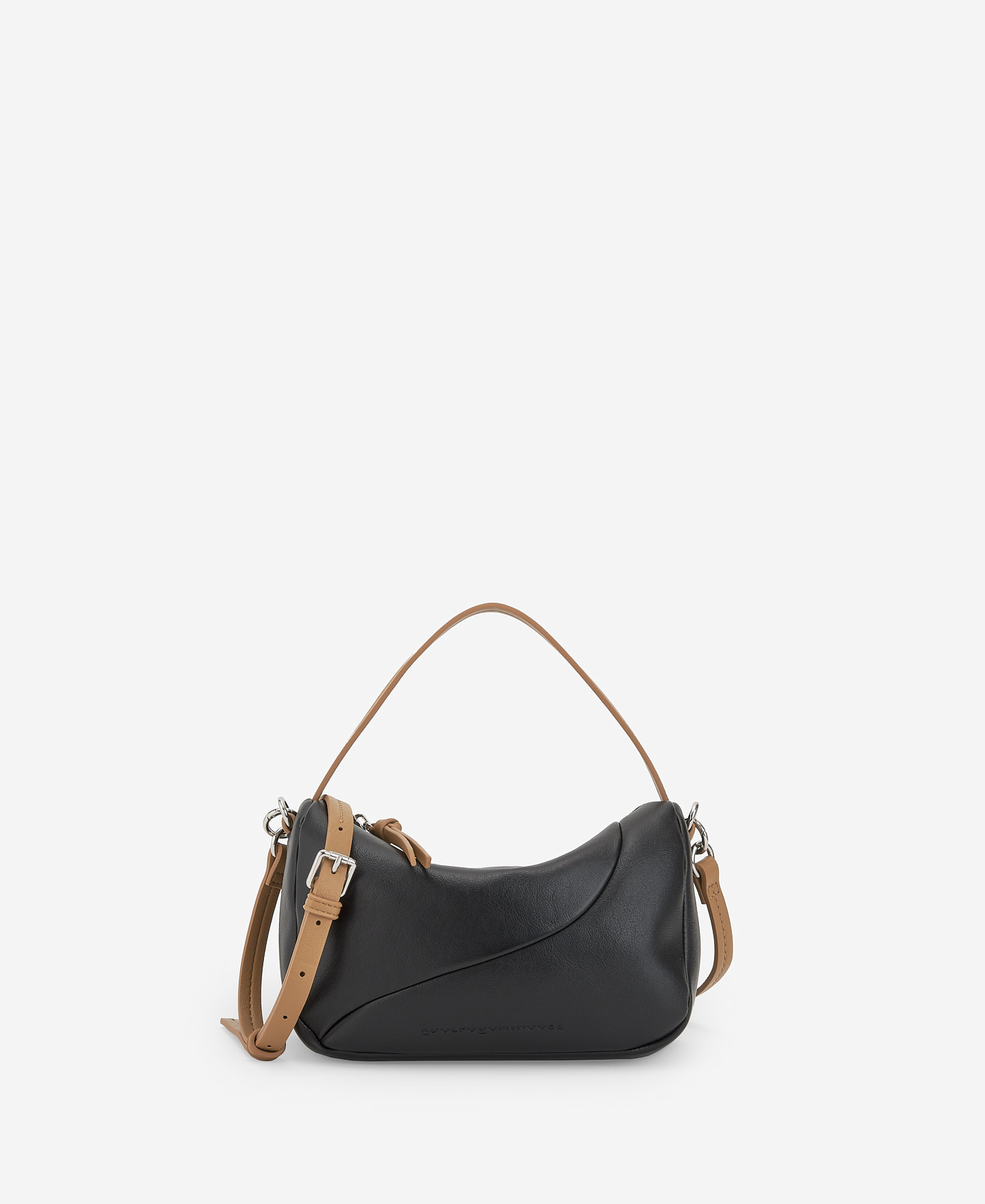 Semigrain texture mini bowling bag image number 0