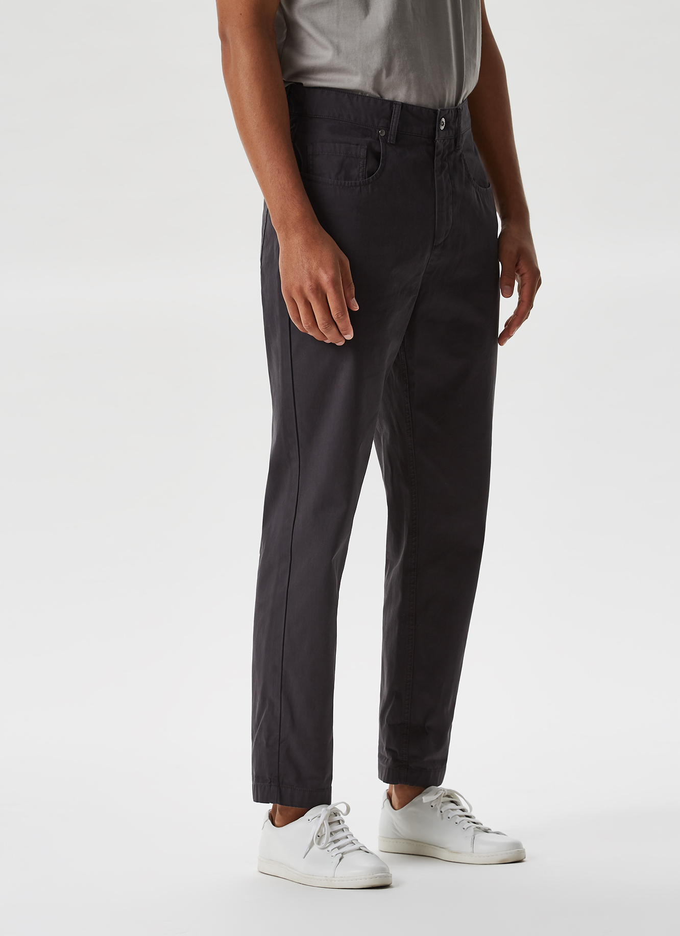 5-pocket trousers in organic cotton image number 0