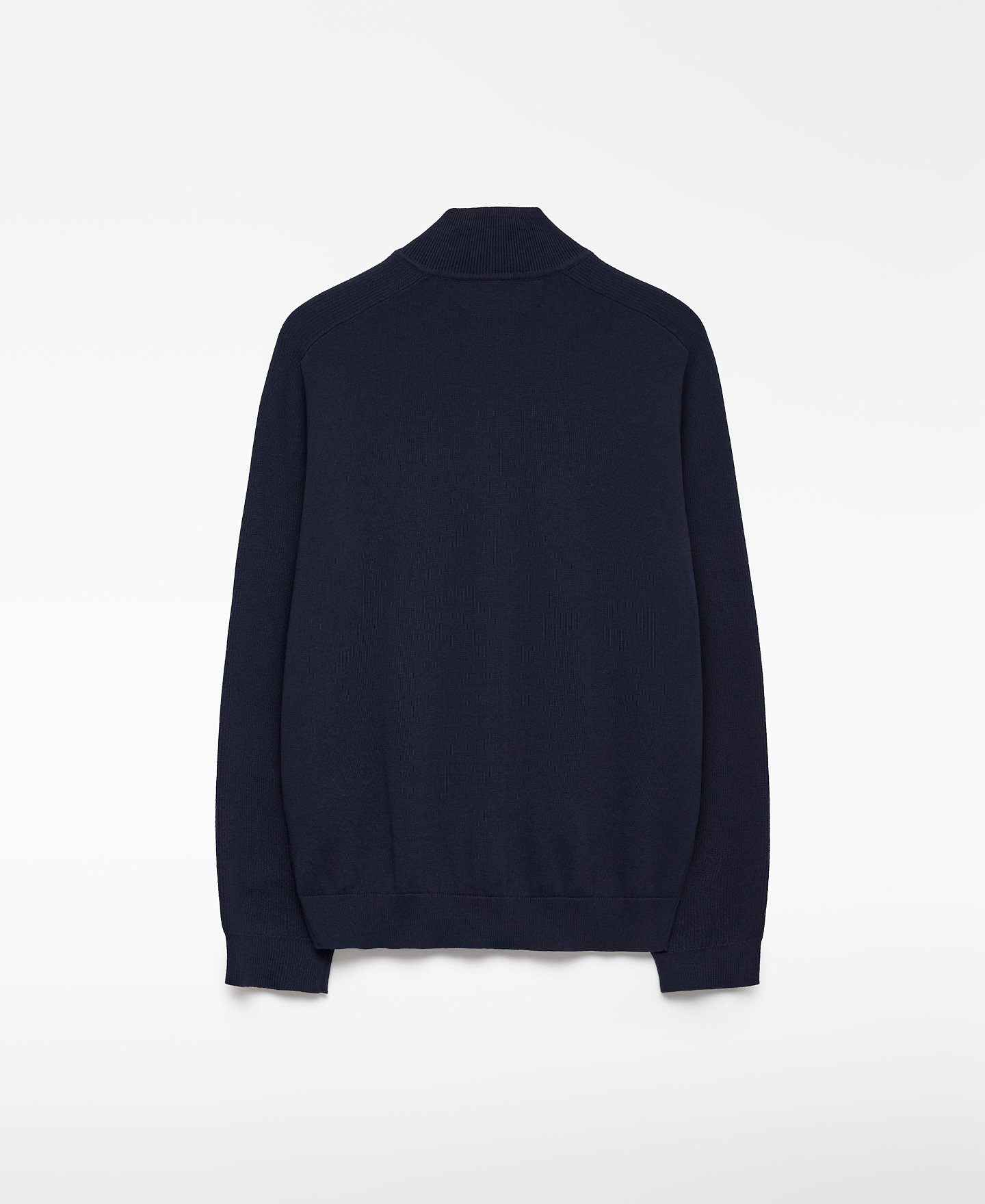 Organic cotton knit cardigan man image number 5