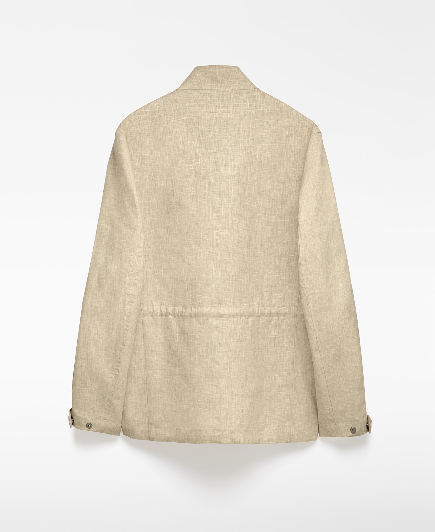 Chaqueta sahariana lino europeo hombre image number 1