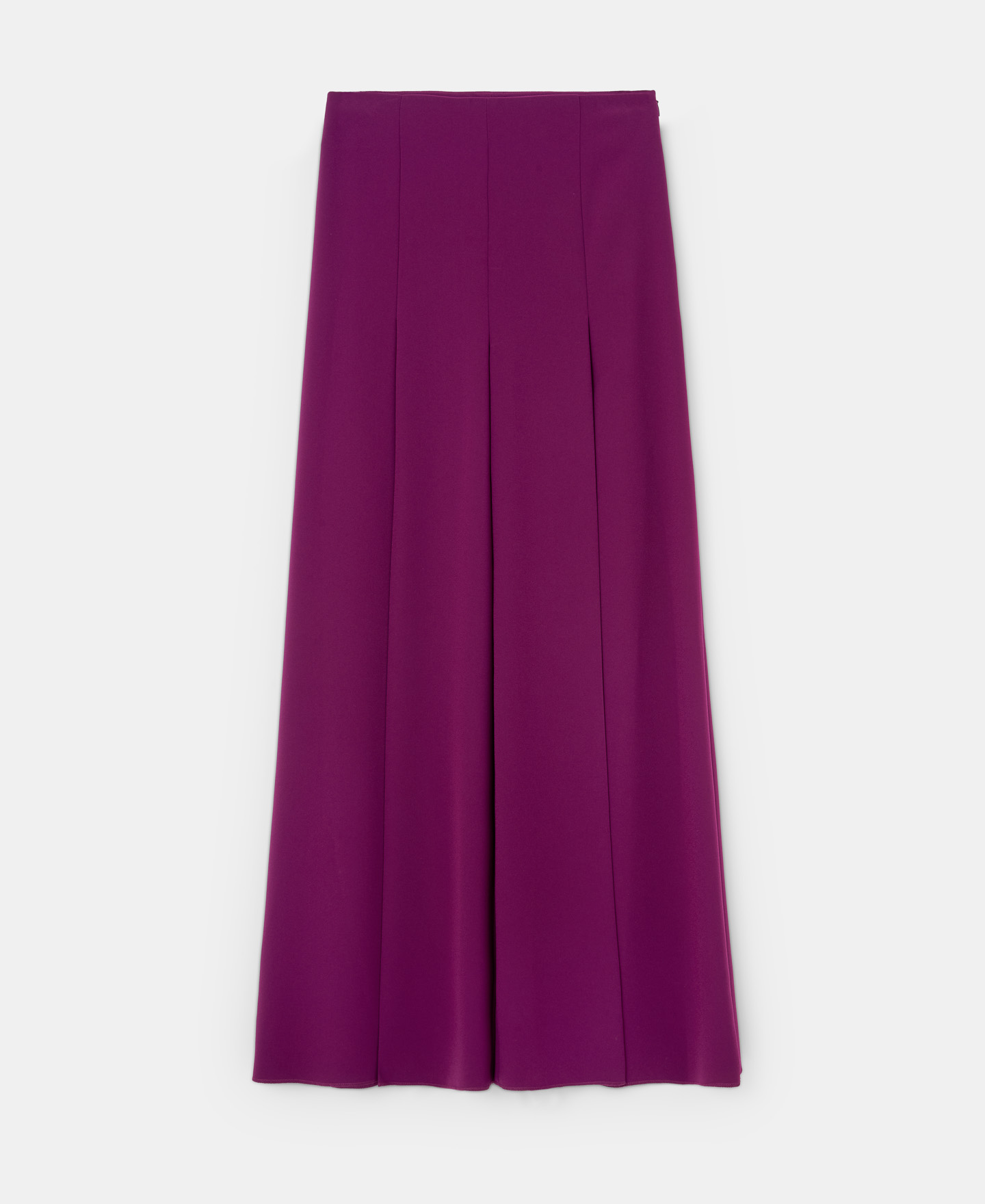 Palazzo trousers with front pleat image number 3