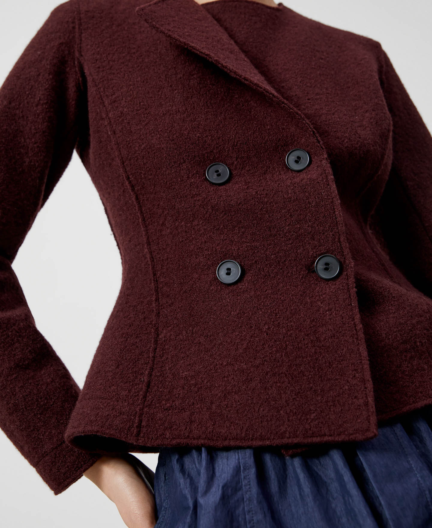 Merino wool jacket image number 3