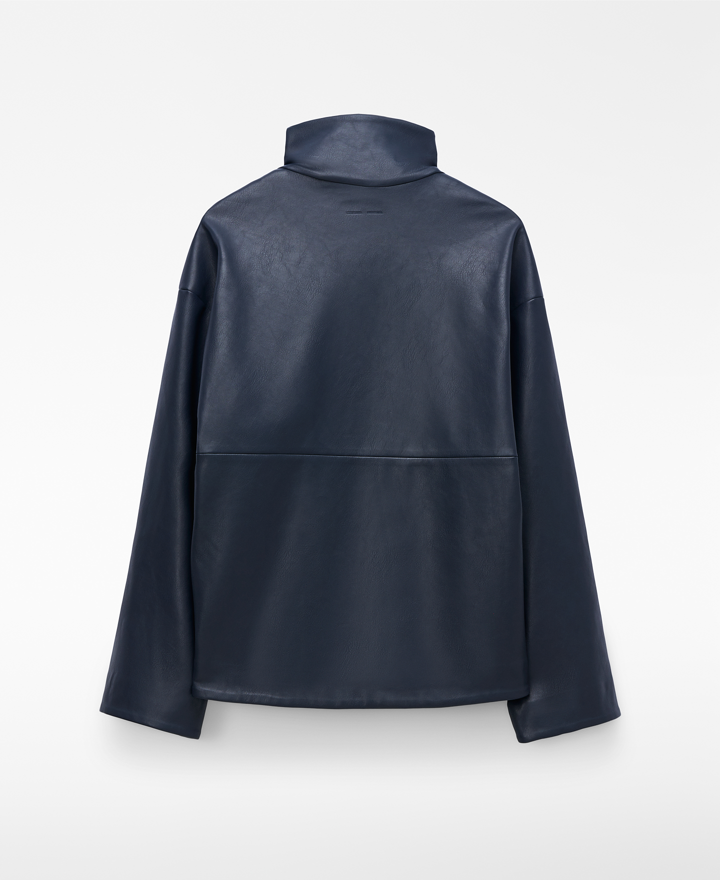 Leather-Non-Leather short jacket image number 7