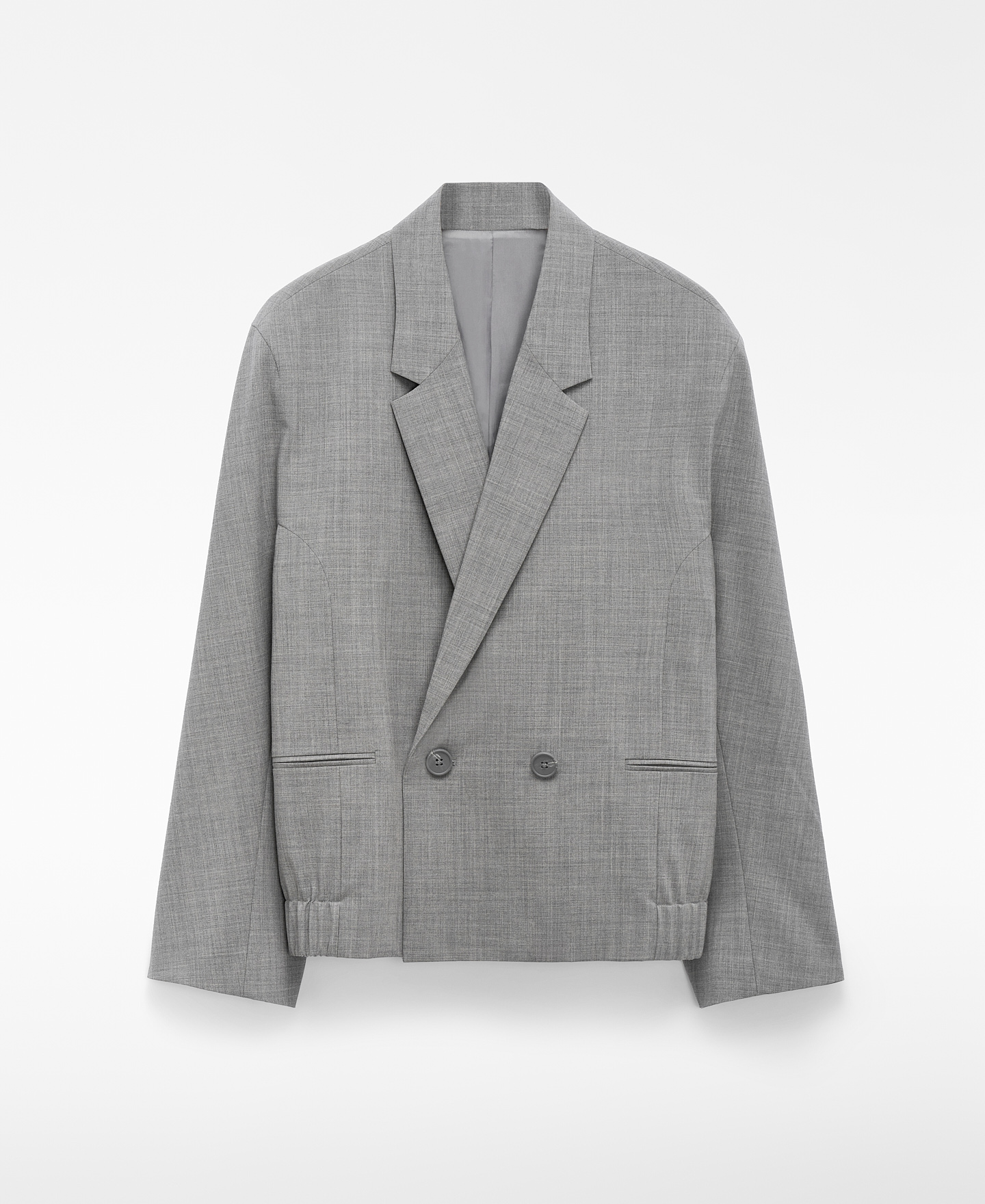 Strukturierter, boxiger Blazer image number 4