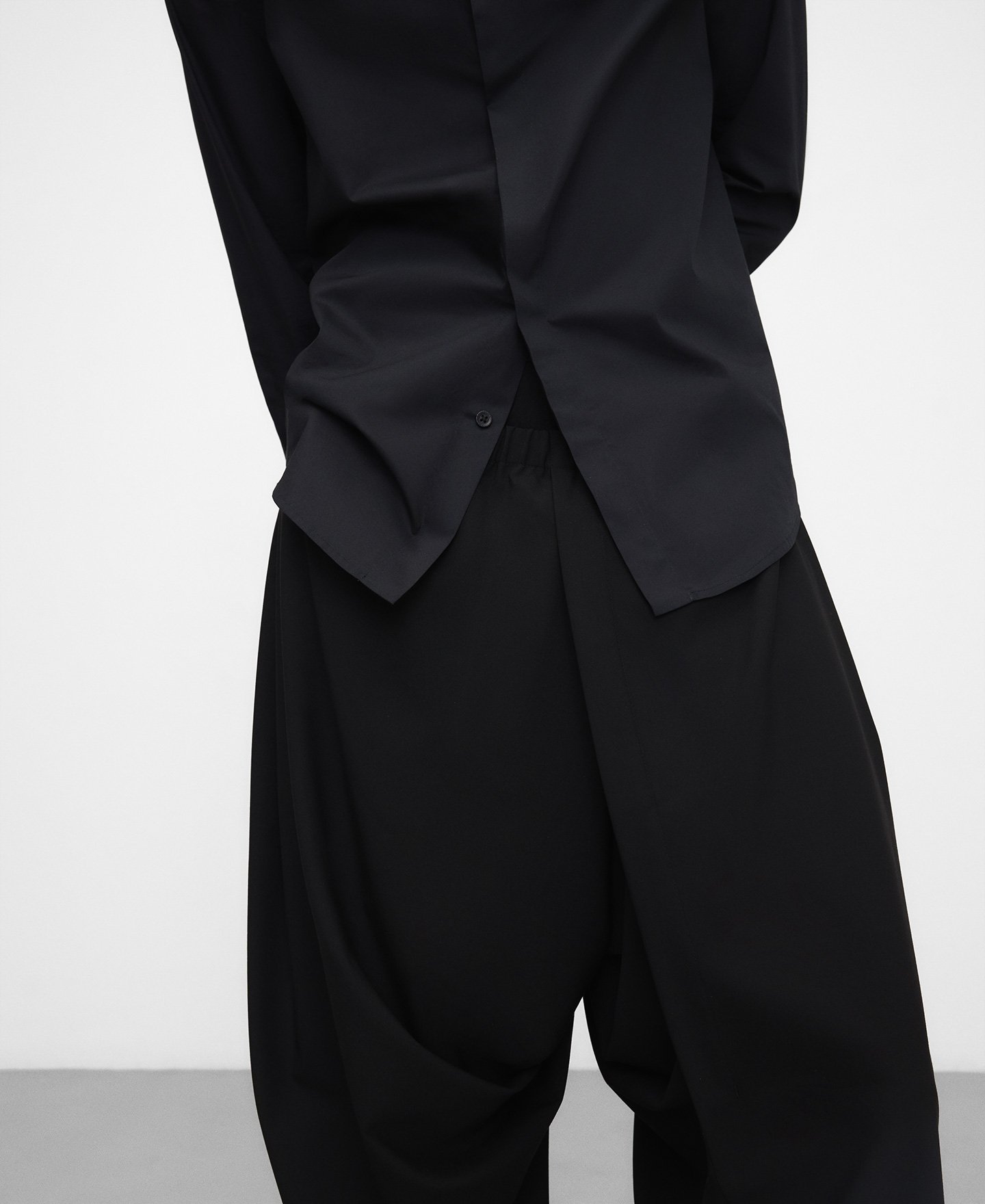 Draped-leg trousers image number 3