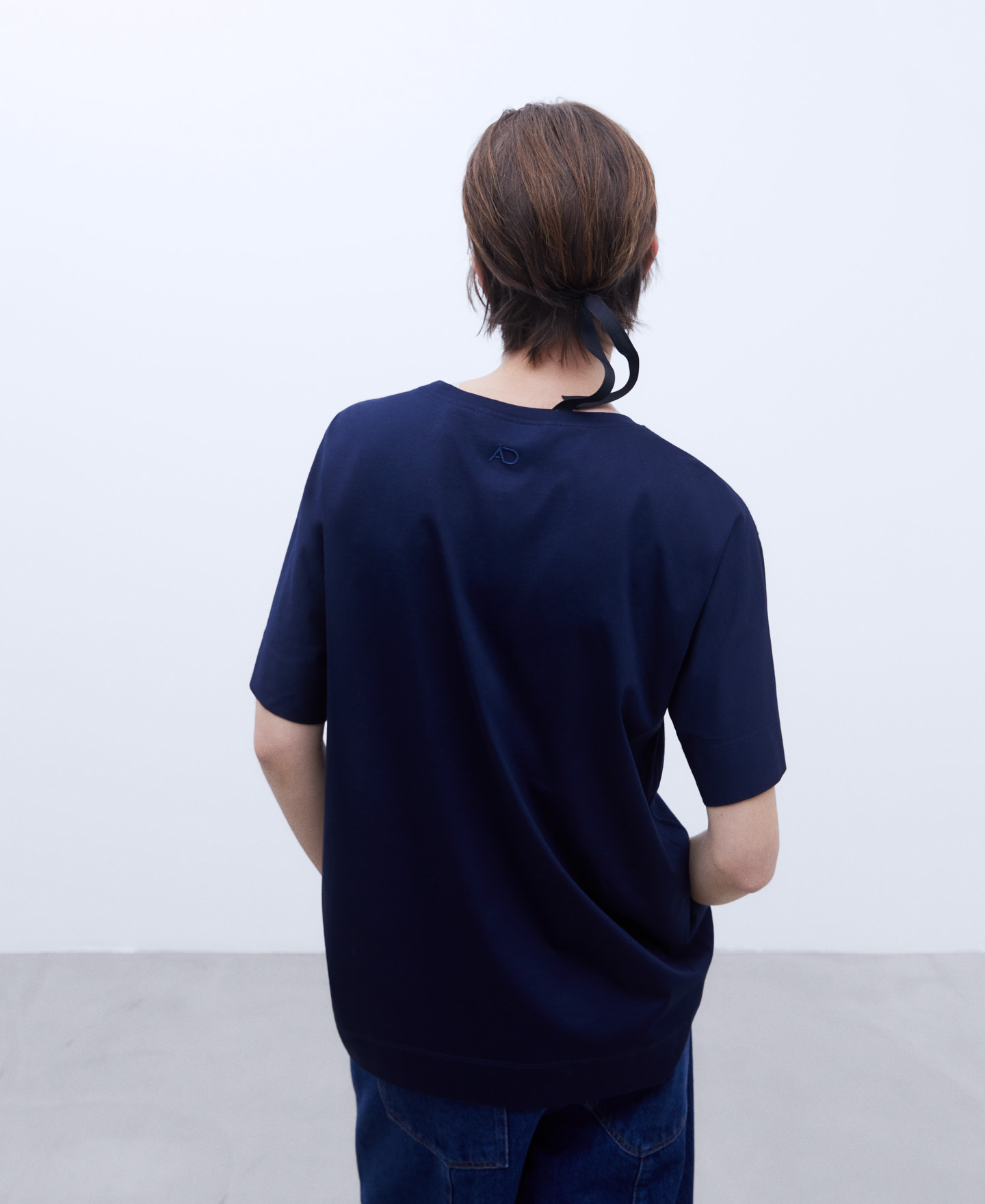 Cotton crew neck t-shirt image number 2