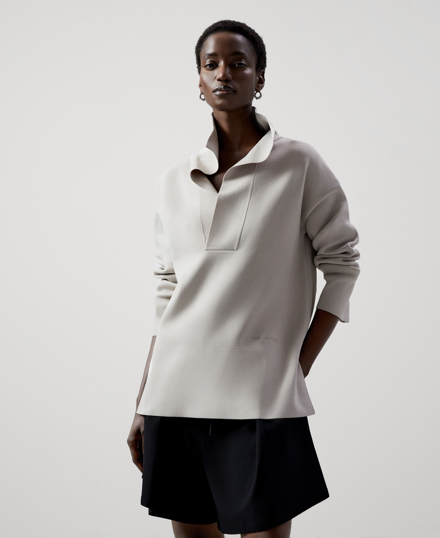 Recycled nylon sweater image number 0