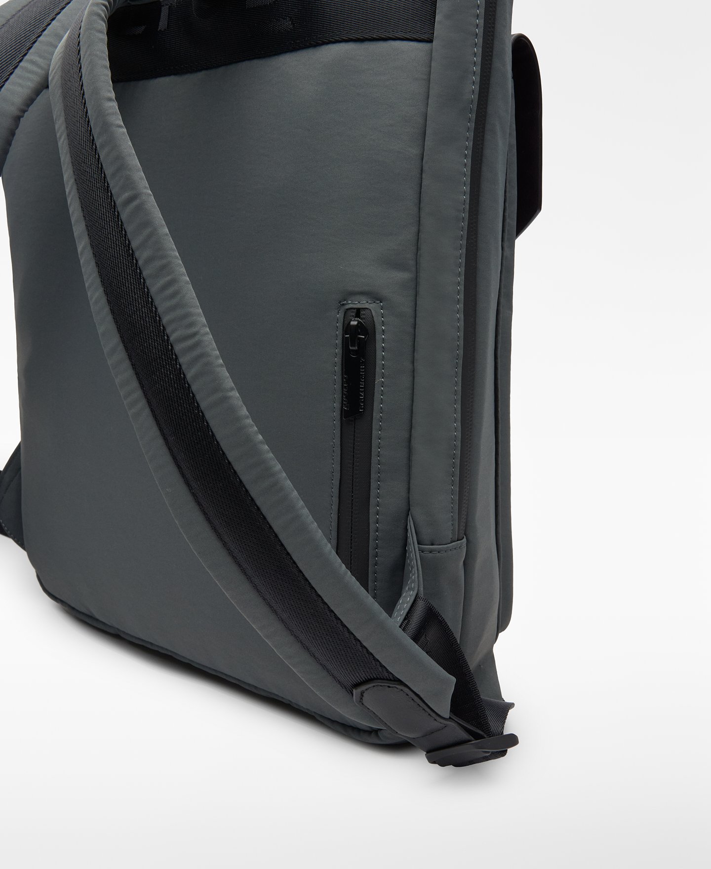 Nylon compact backpack man image number 2