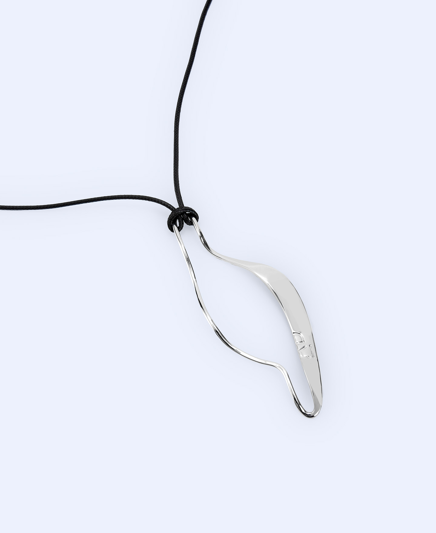 Metal silhouette pendant image number 1