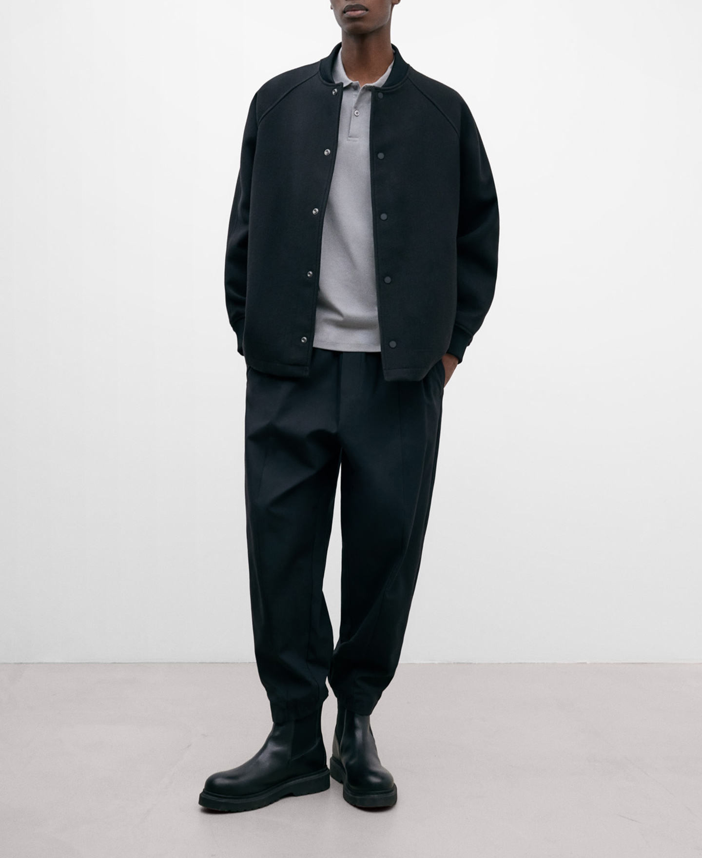 Mercerised cotton polo shirt image number 1