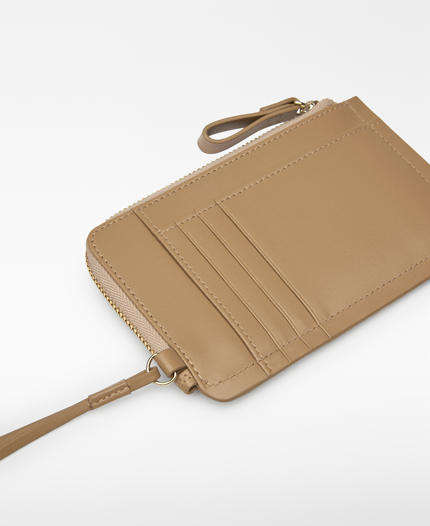 Dorna suede wallet with strap woman image number 1