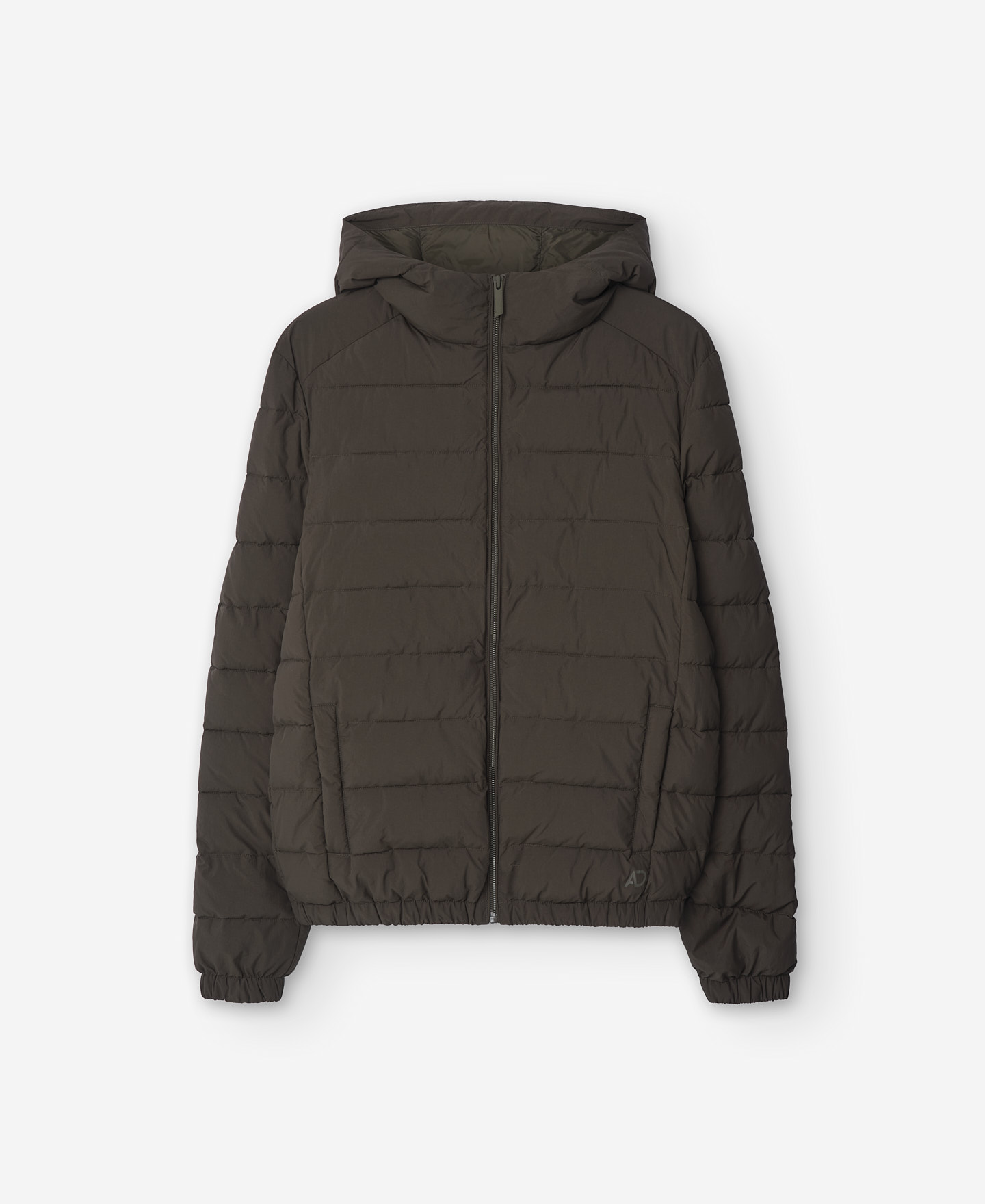 Dark green padded jacket image number 4