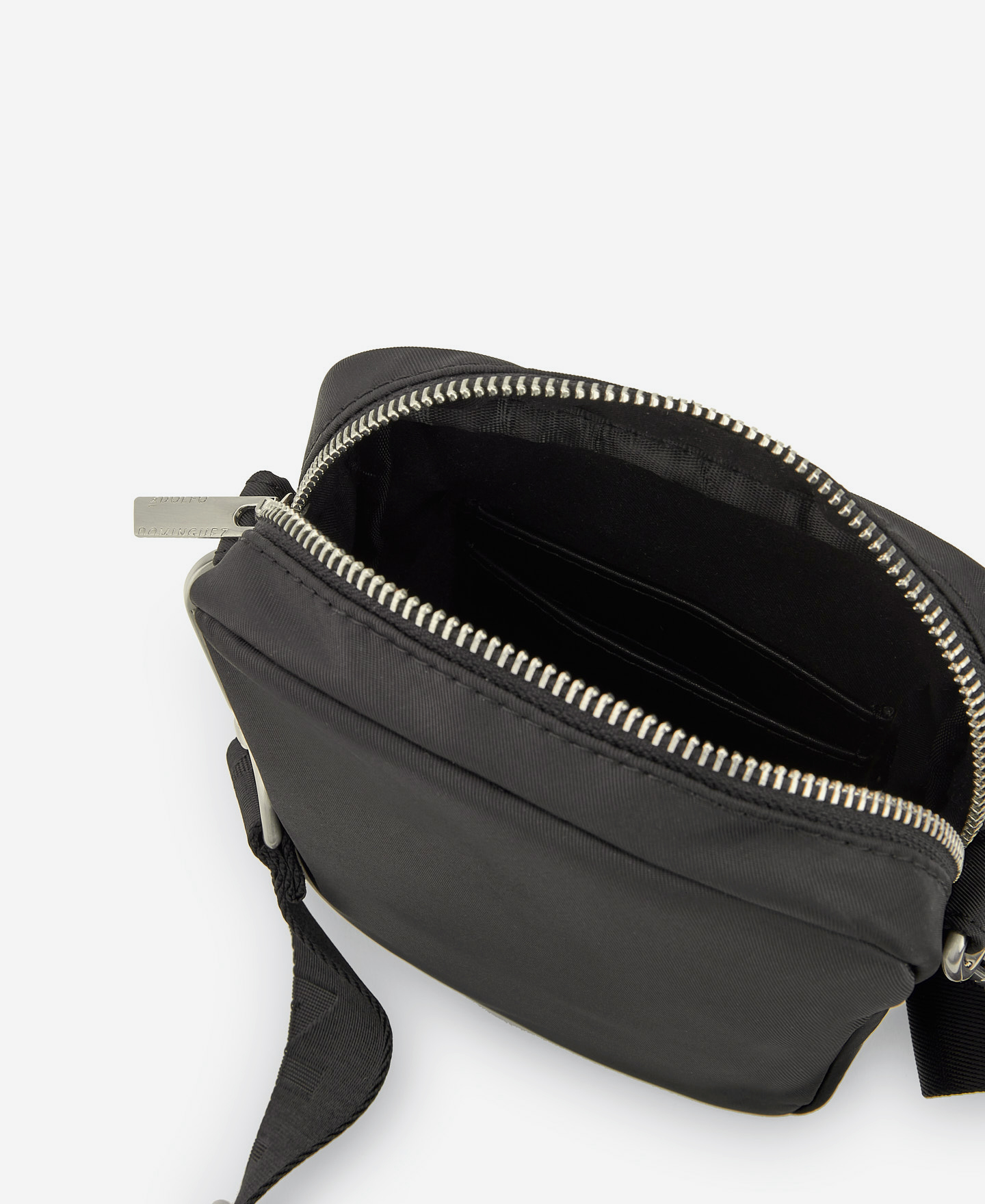 Metal zip small shoulder bag image number 3