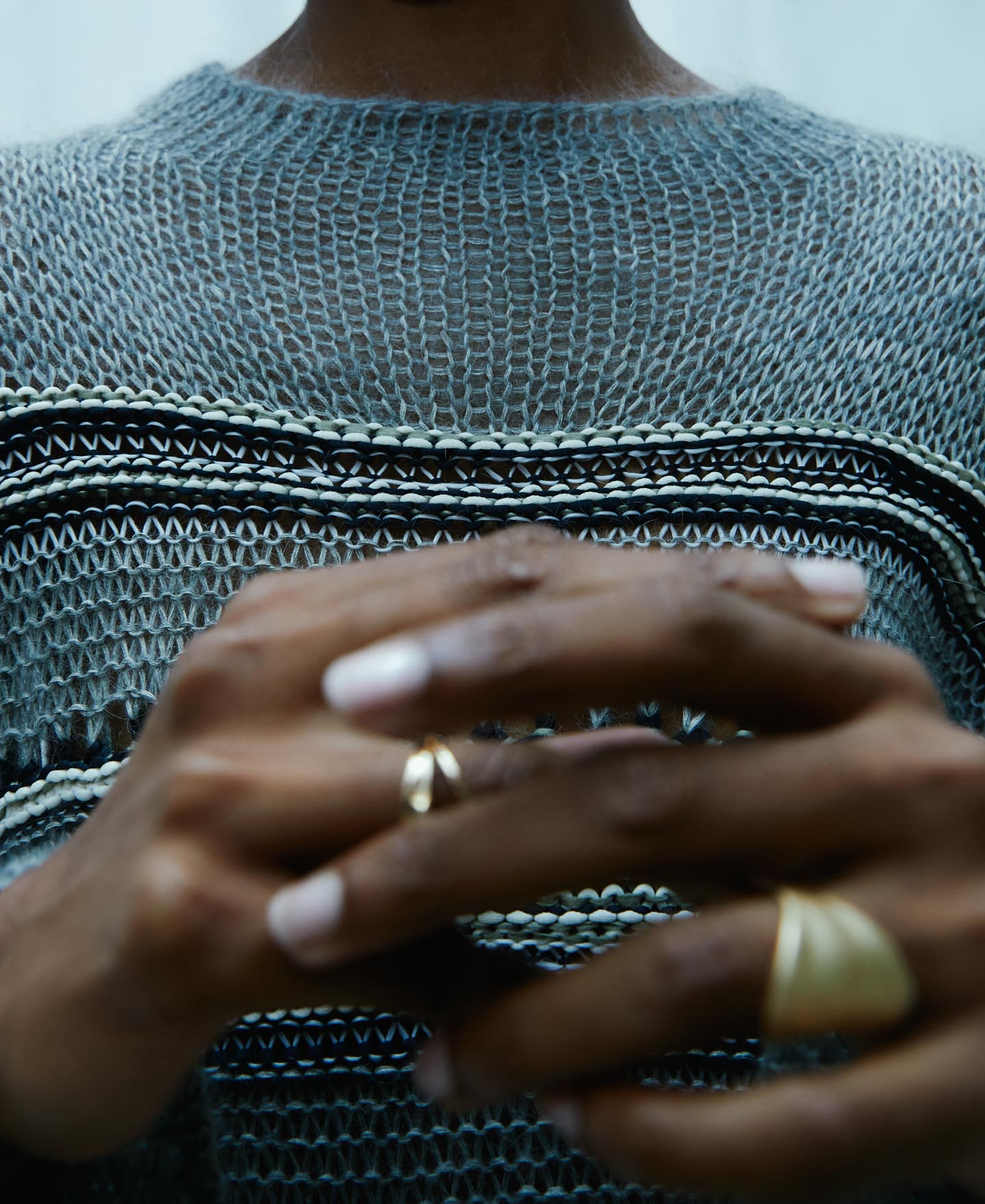 Jersey jacquard oversize image number 1