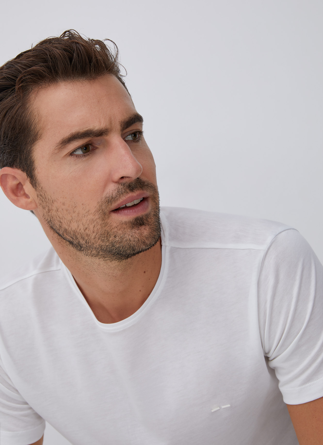 Lyocell and cotton t-shirt image number 3