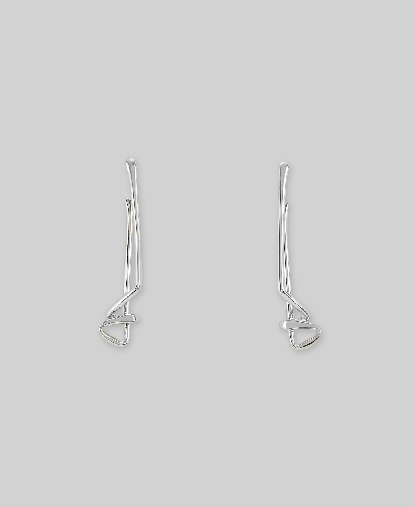 Twisted earrings woman image number 0