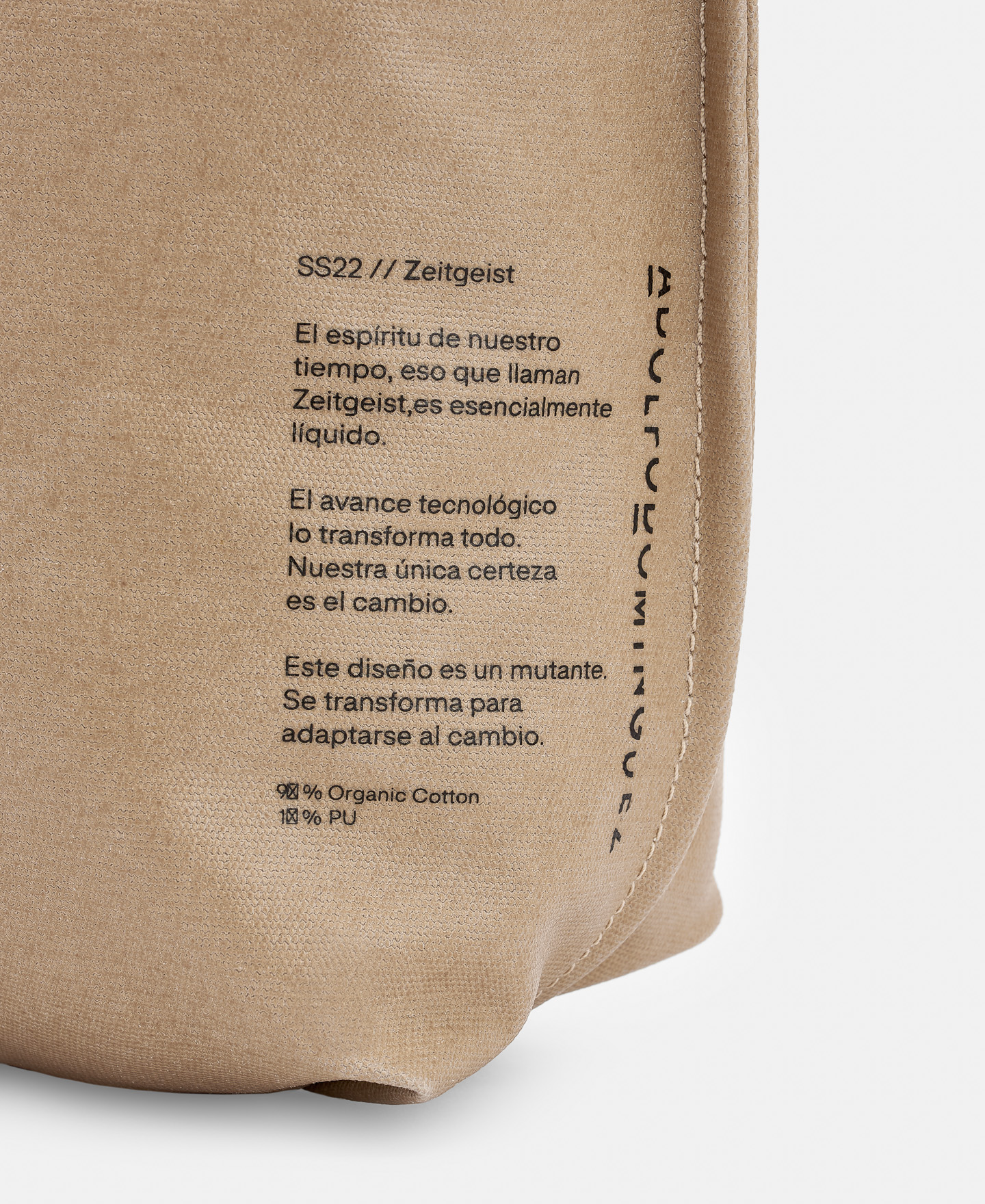Organic cotton transformable bag image number 2