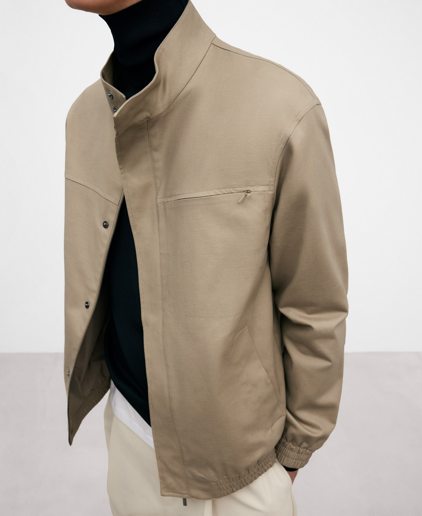 Chaqueta harrington color arena image number 4