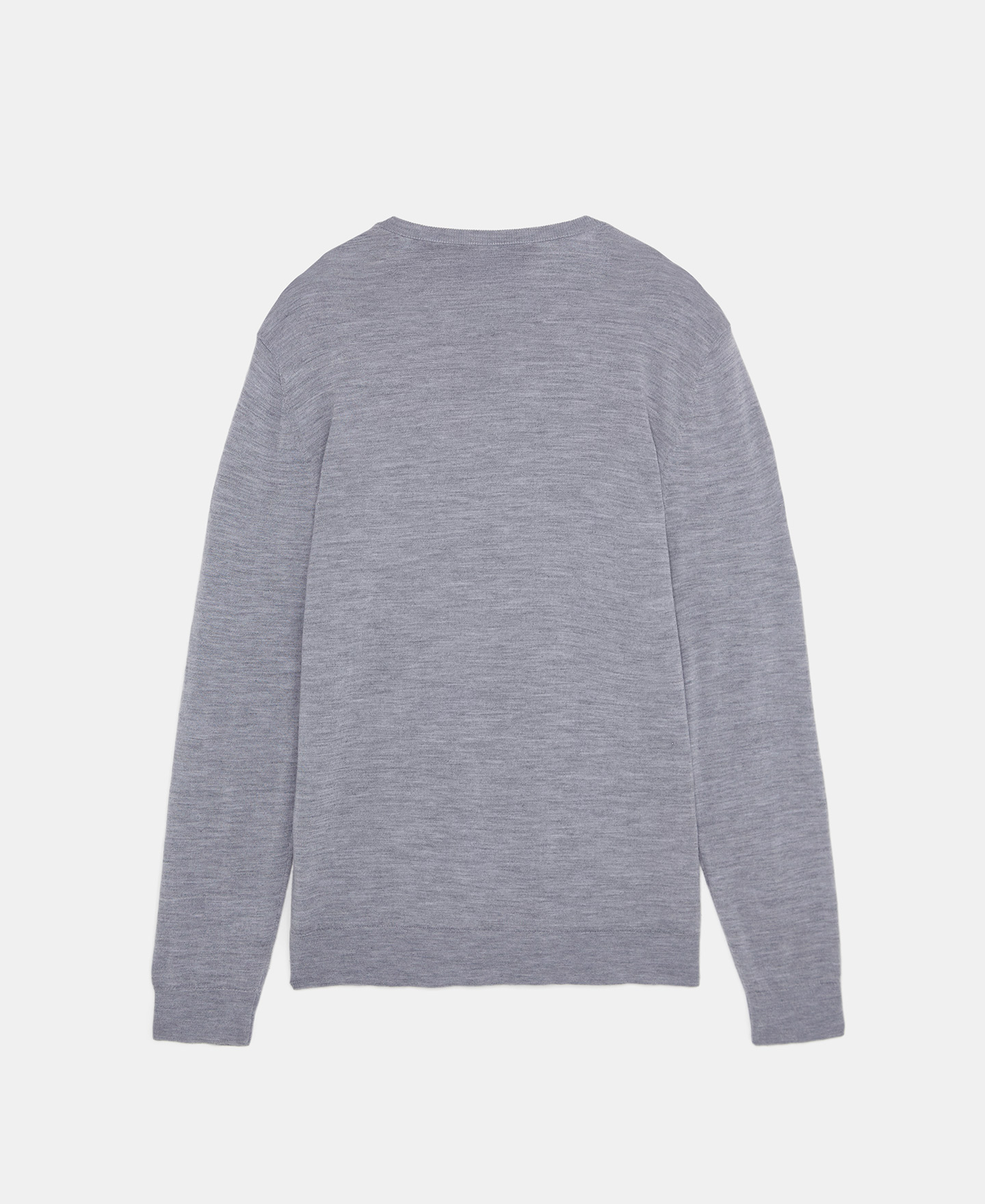 Merino wool crew neck sweater image number 5