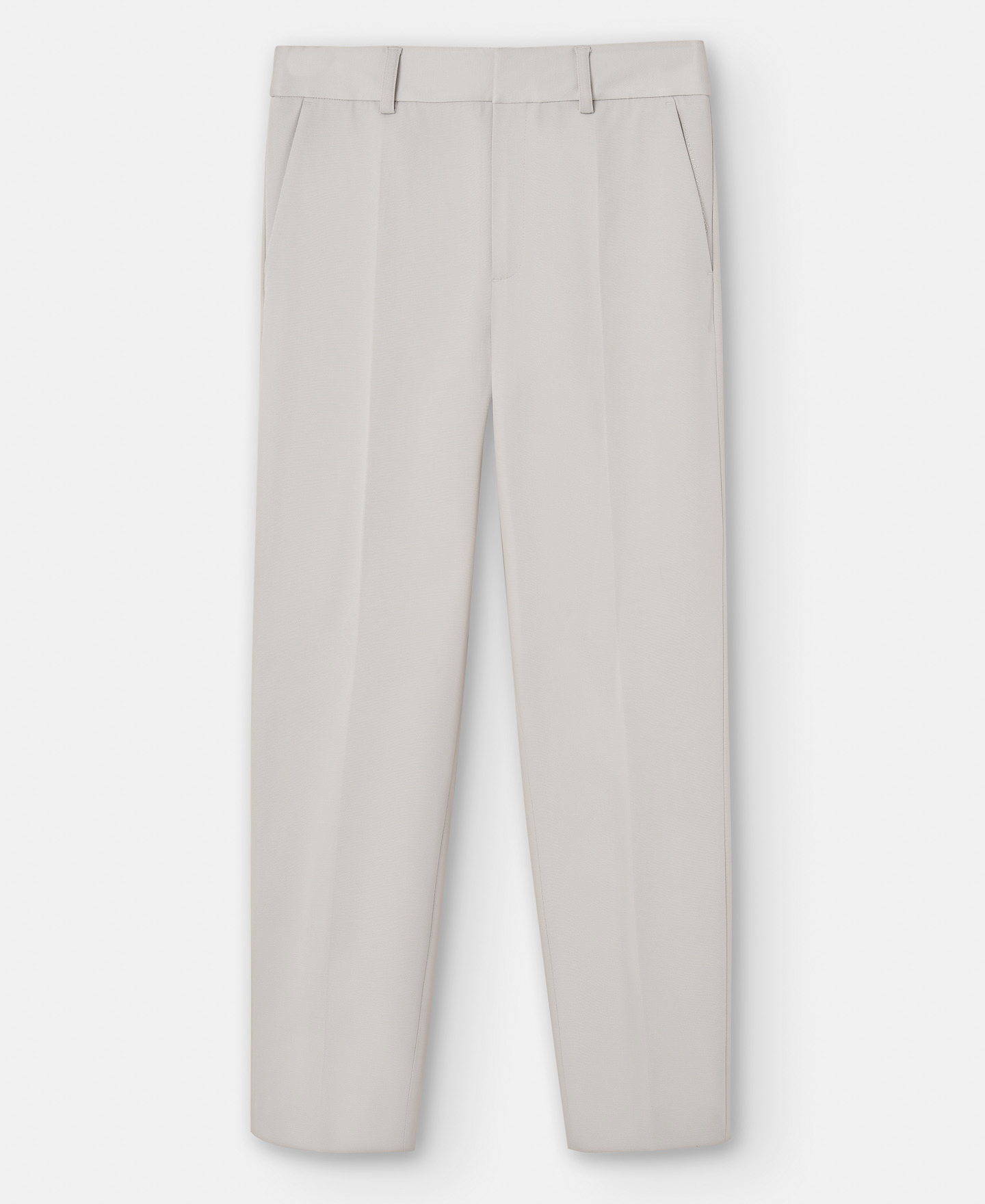 Straight trousers in organic cotton image number 4