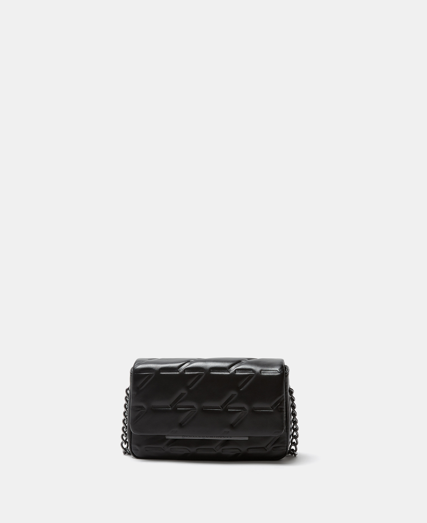 Padded nappa leather mini shoulder bag image number 0