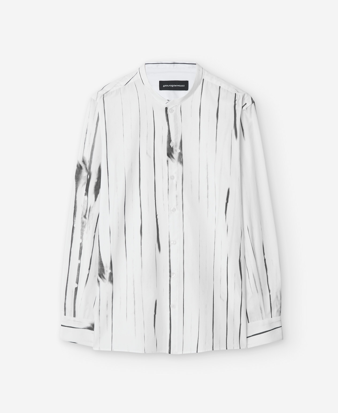 Printed cotton shirt for men image number 4