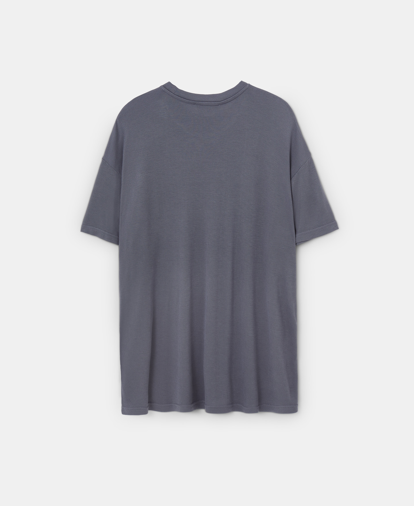 Camiseta oversized escote caja viscosa image number 5