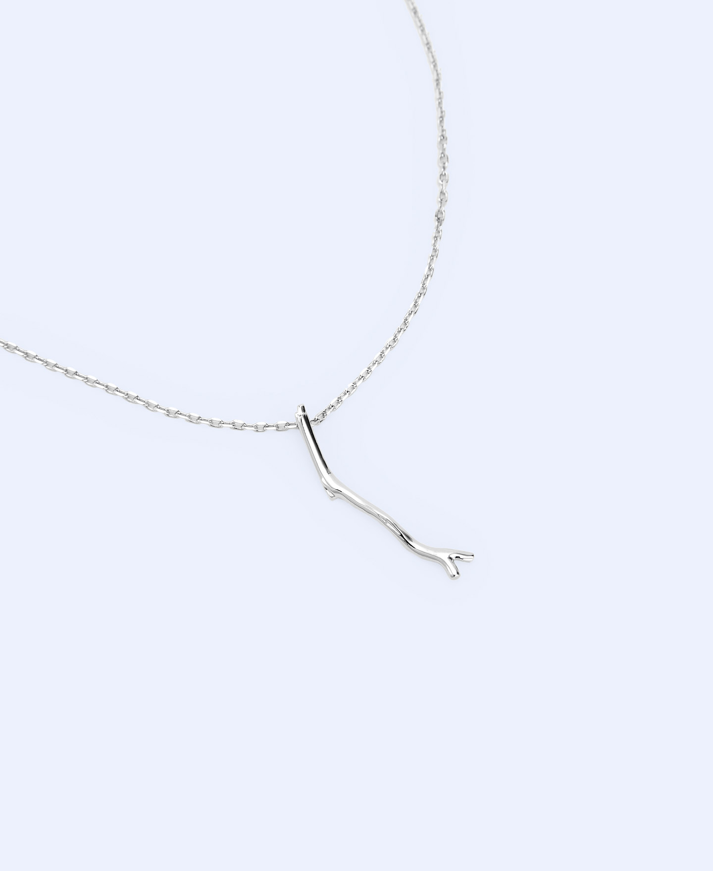 Metal branch pendant image number 1