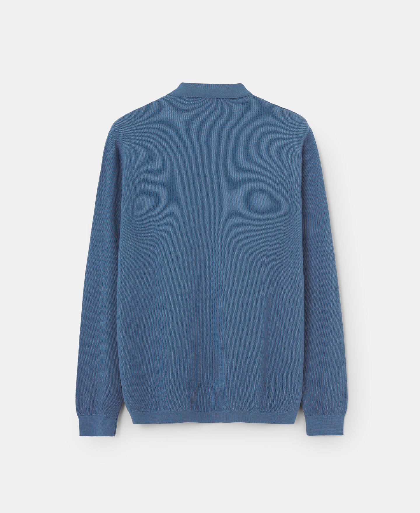 Green cotton polo shirt image number 6