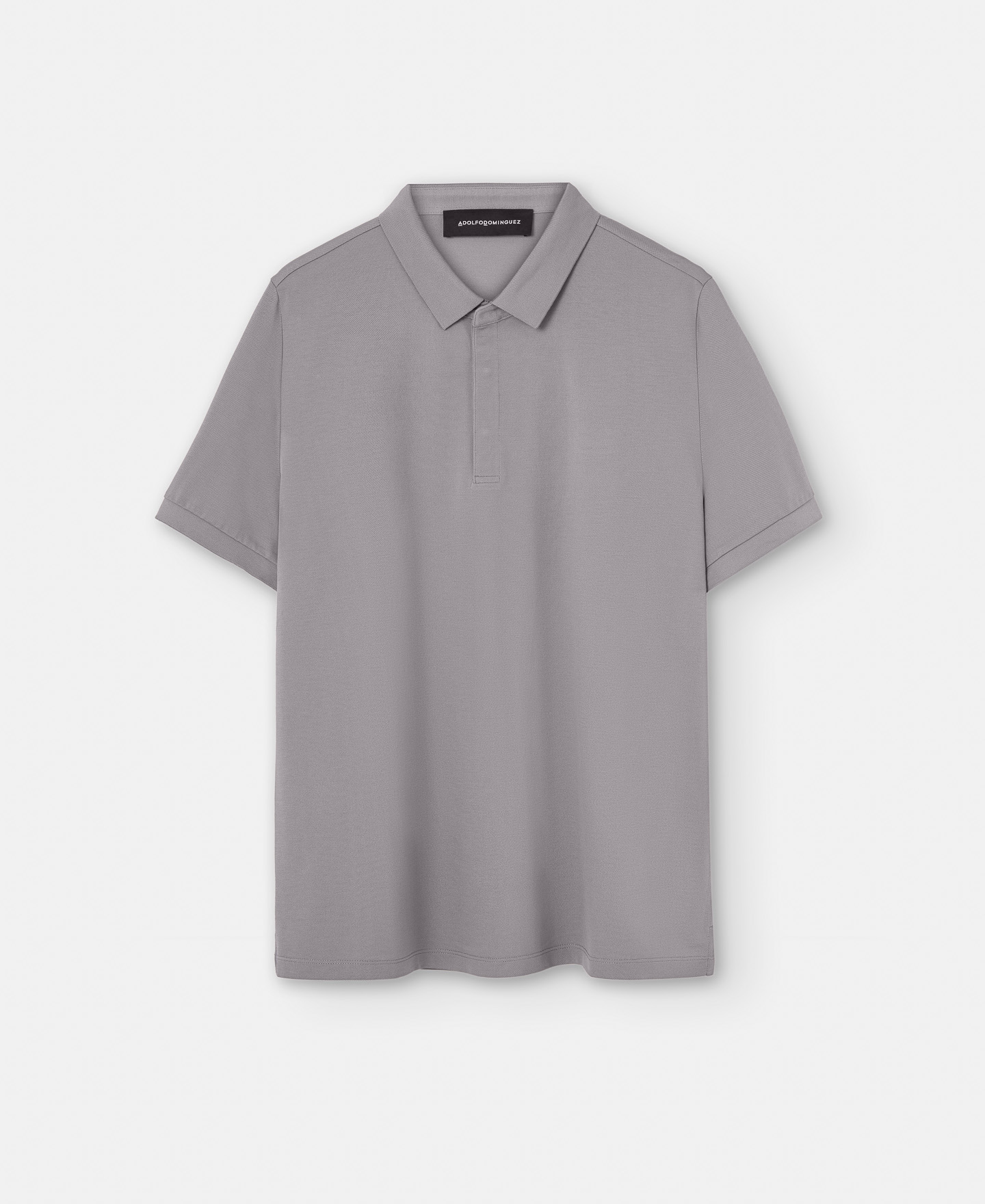 Structured cotton polo shirt image number 4